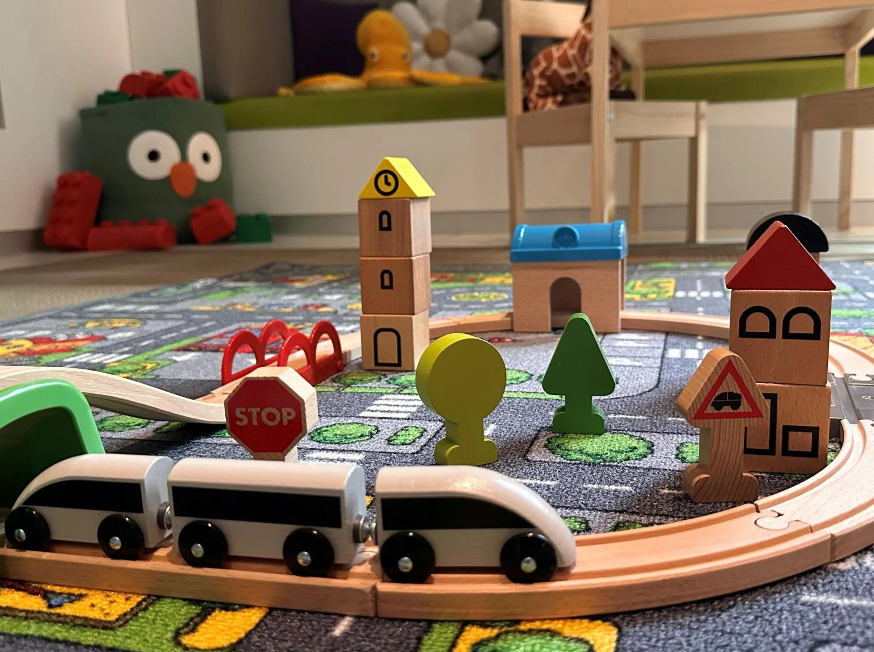 Children play ground in Novotel München City