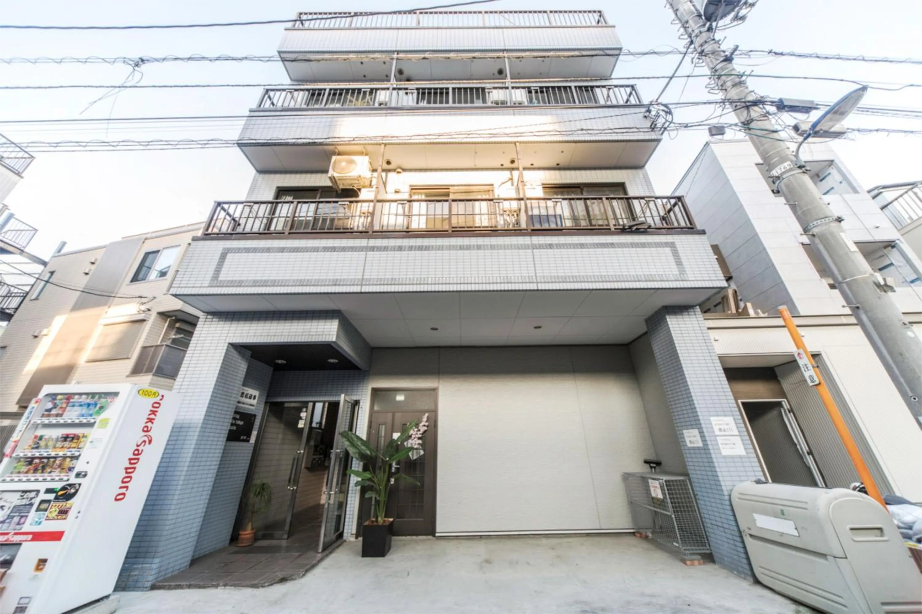 Property building in nestay suite tokyo tabata