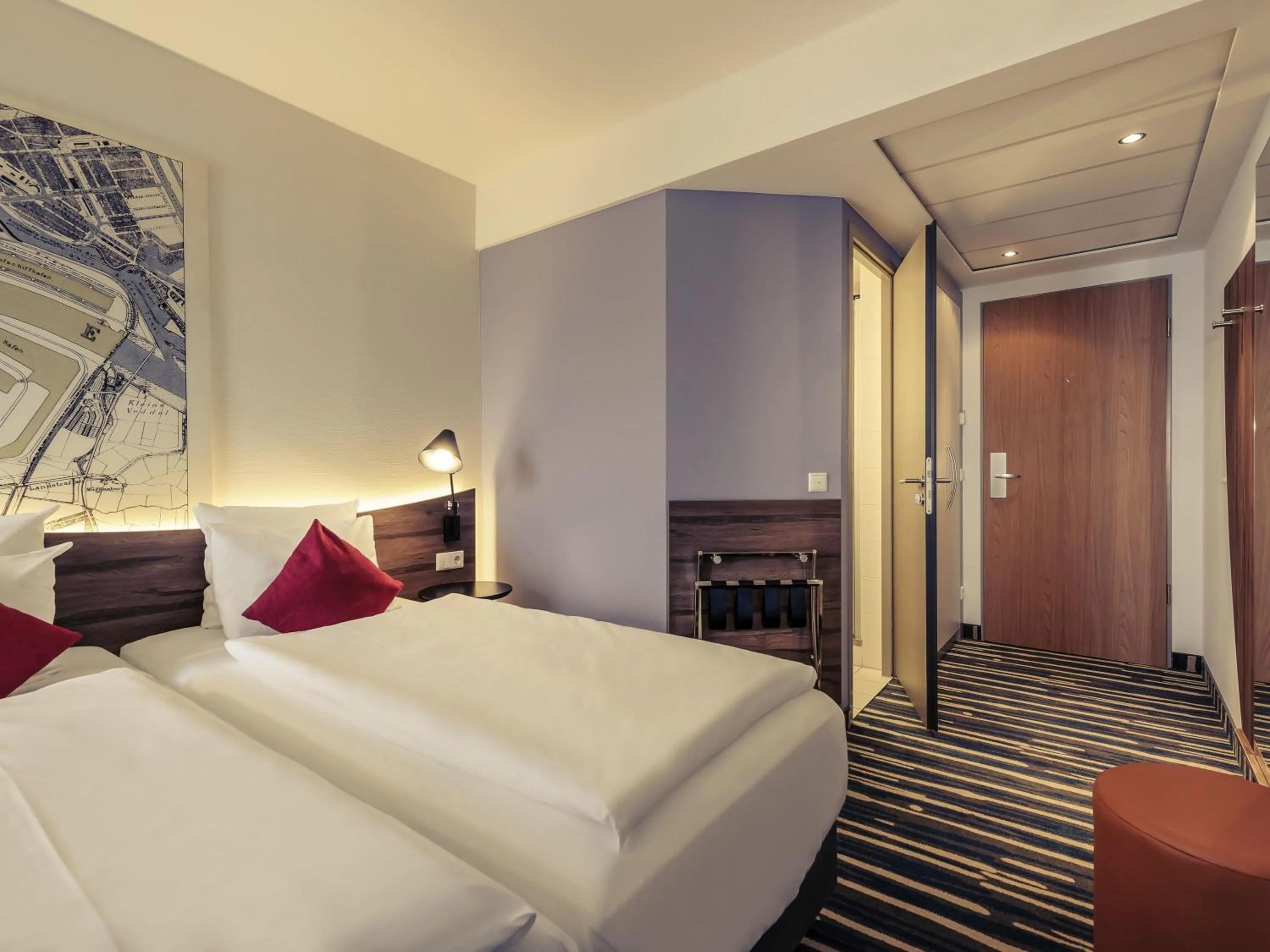 Bedroom, Bed in Mercure Hotel Hamburg Mitte