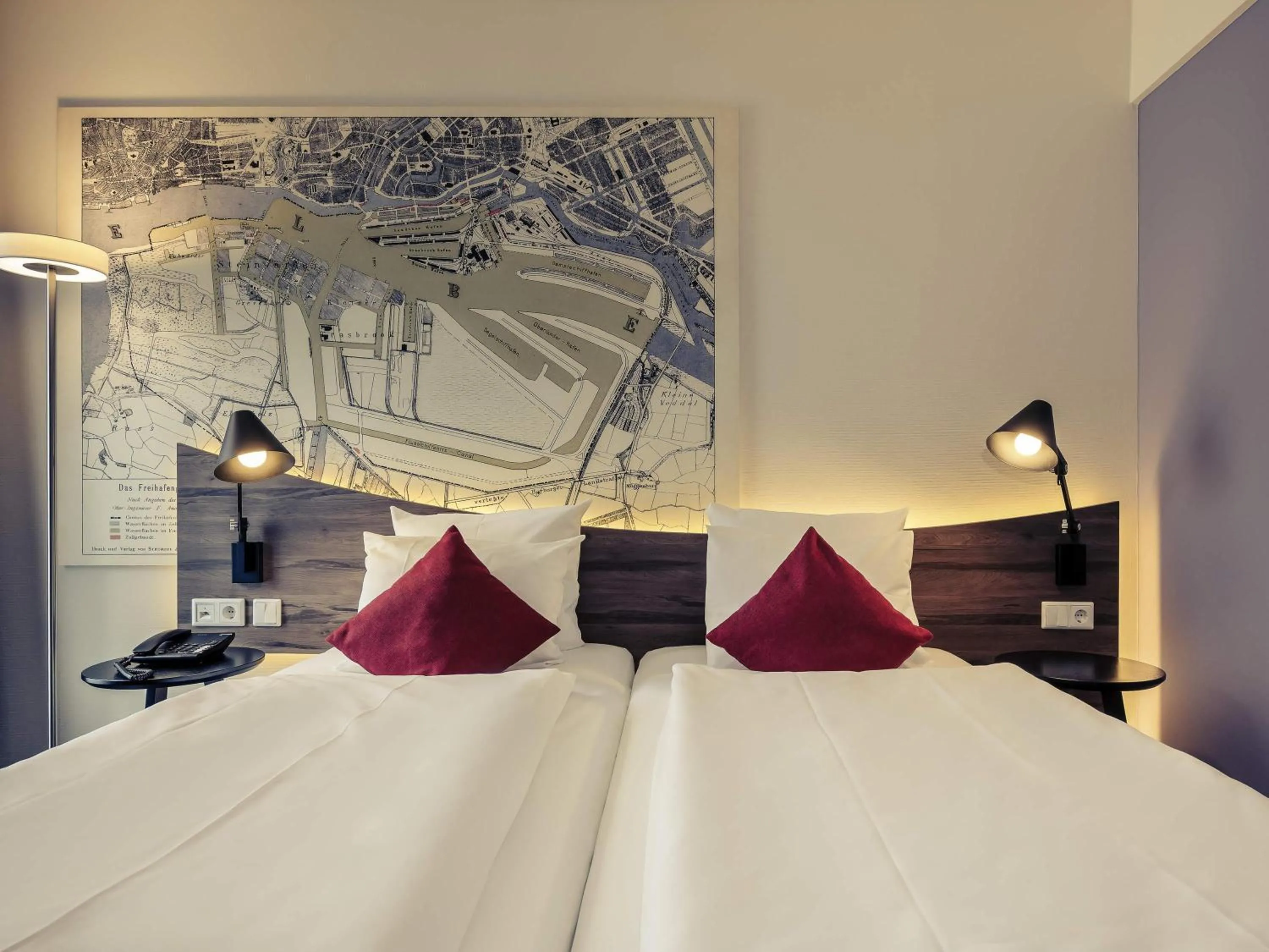 Bedroom, Bed in Mercure Hotel Hamburg Mitte