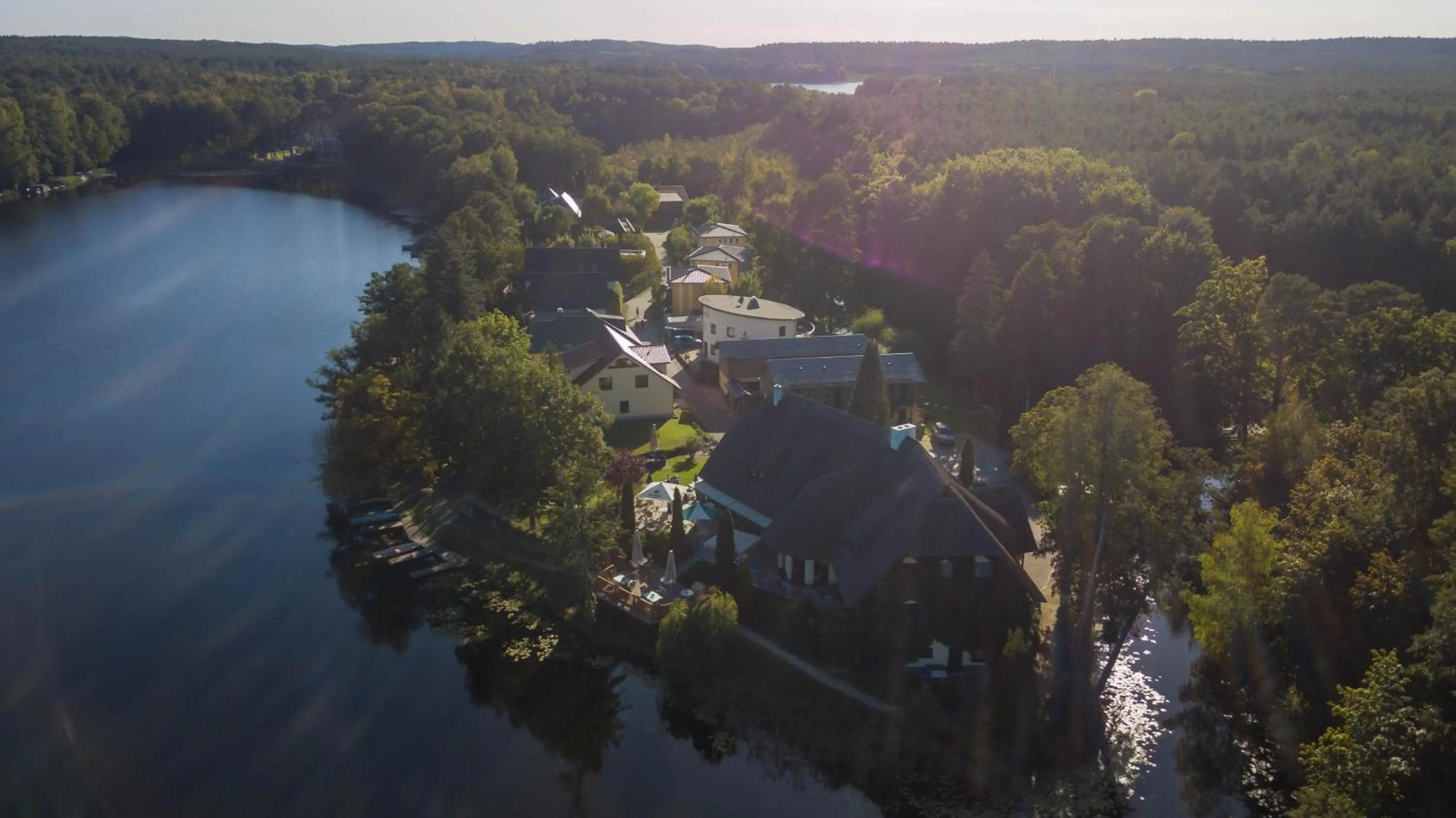 Bird's eye view in Fischhaus Wendisch Rietz