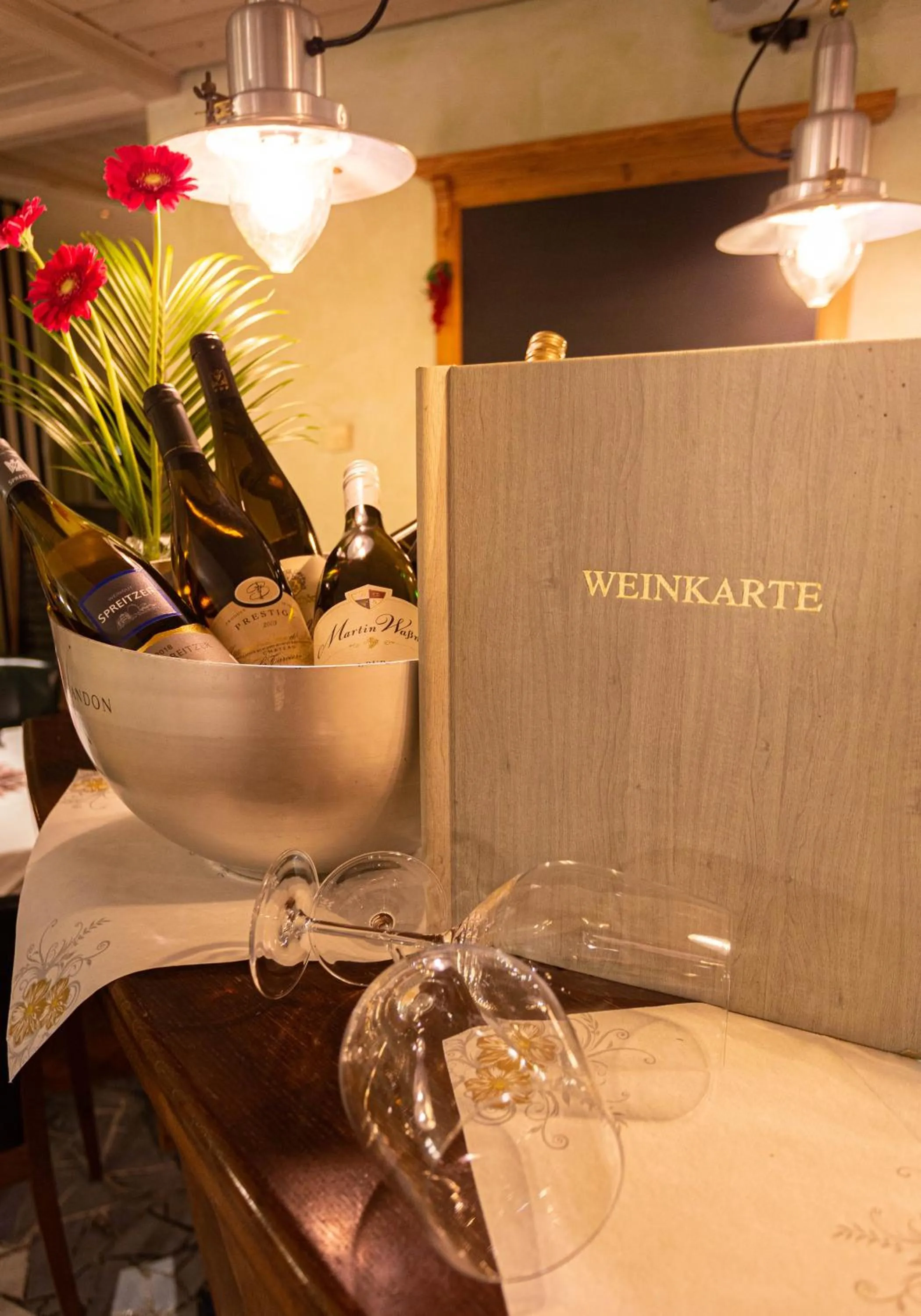 Alcoholic drinks in Fischhaus Wendisch Rietz