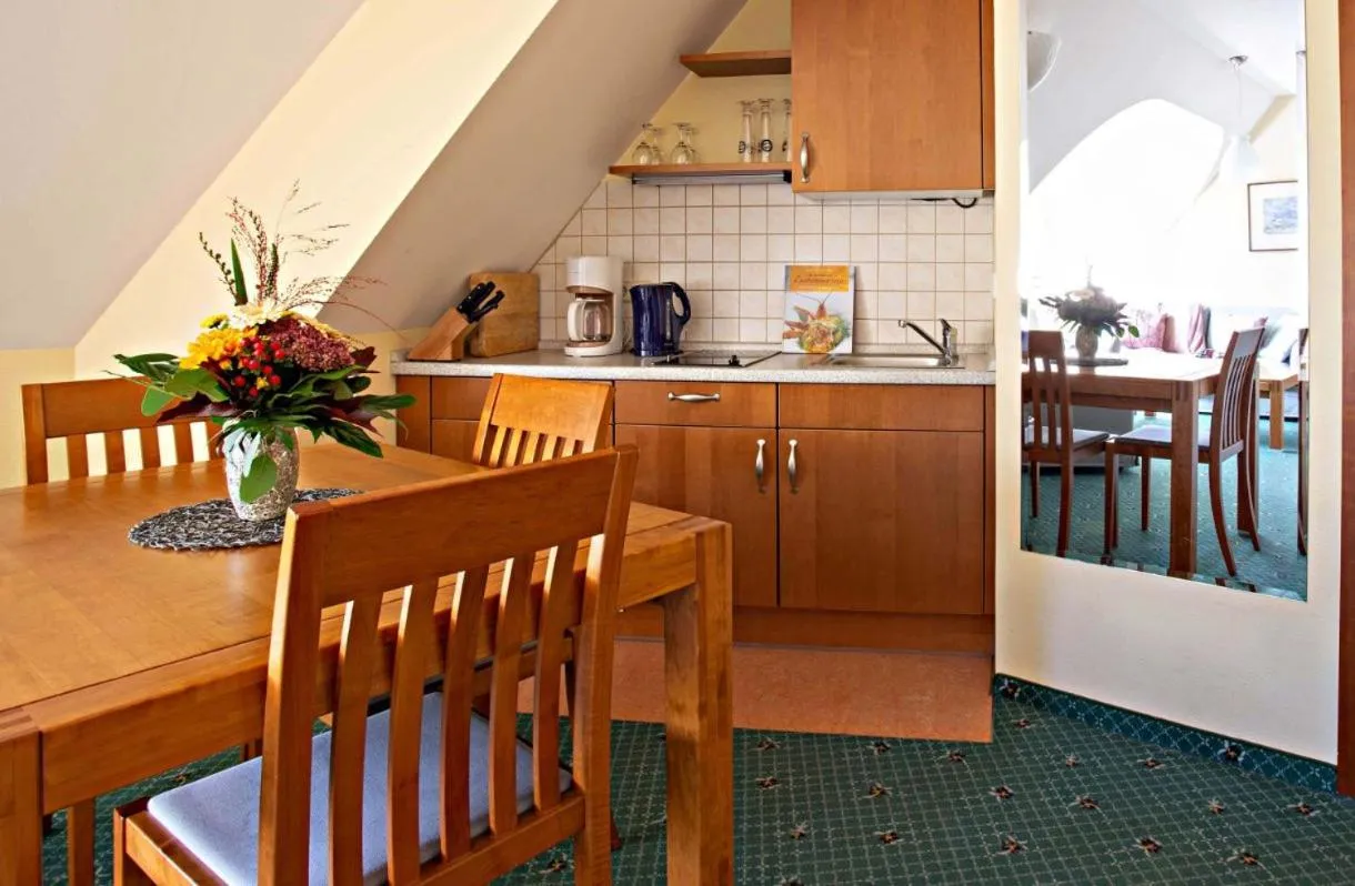 Kitchen or kitchenette in Fischhaus Wendisch Rietz