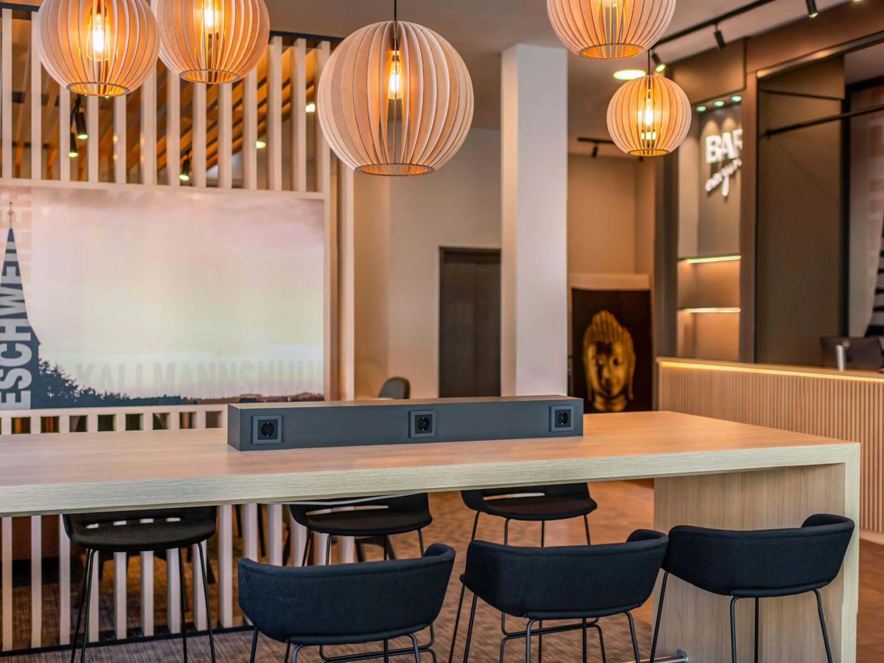 Lobby or reception in B&B HOTEL Eschweiler