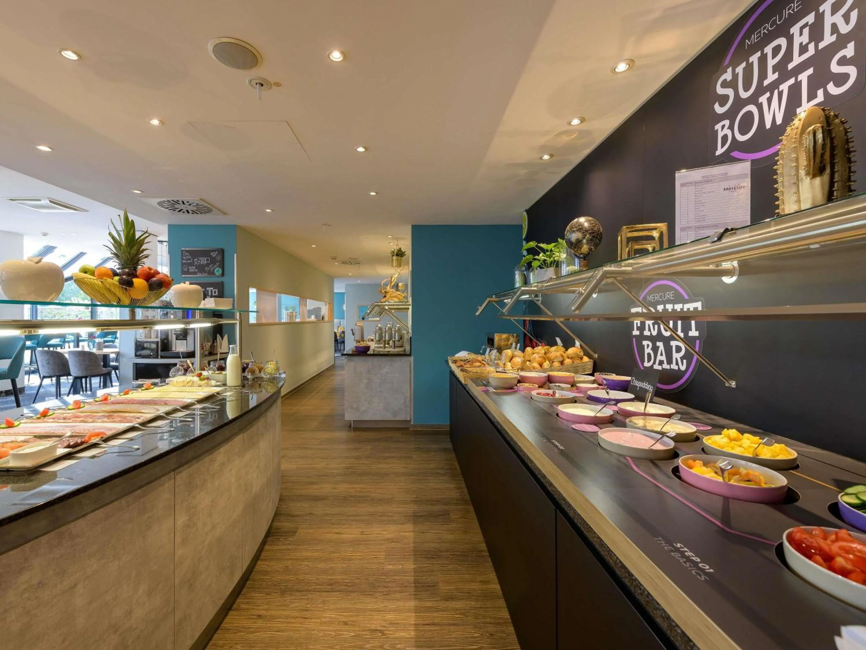 Breakfast in Mercure Hotel Köln West