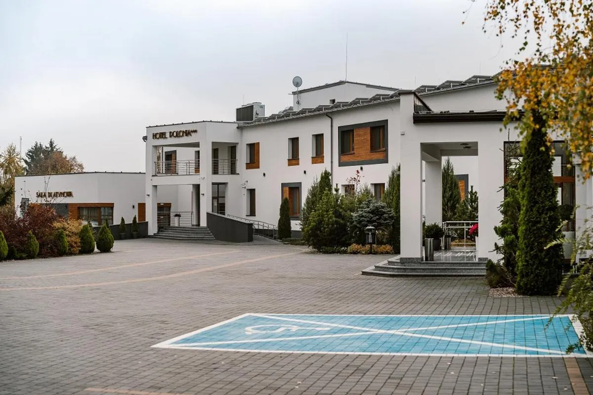 Facade/entrance in Hotel Polonia