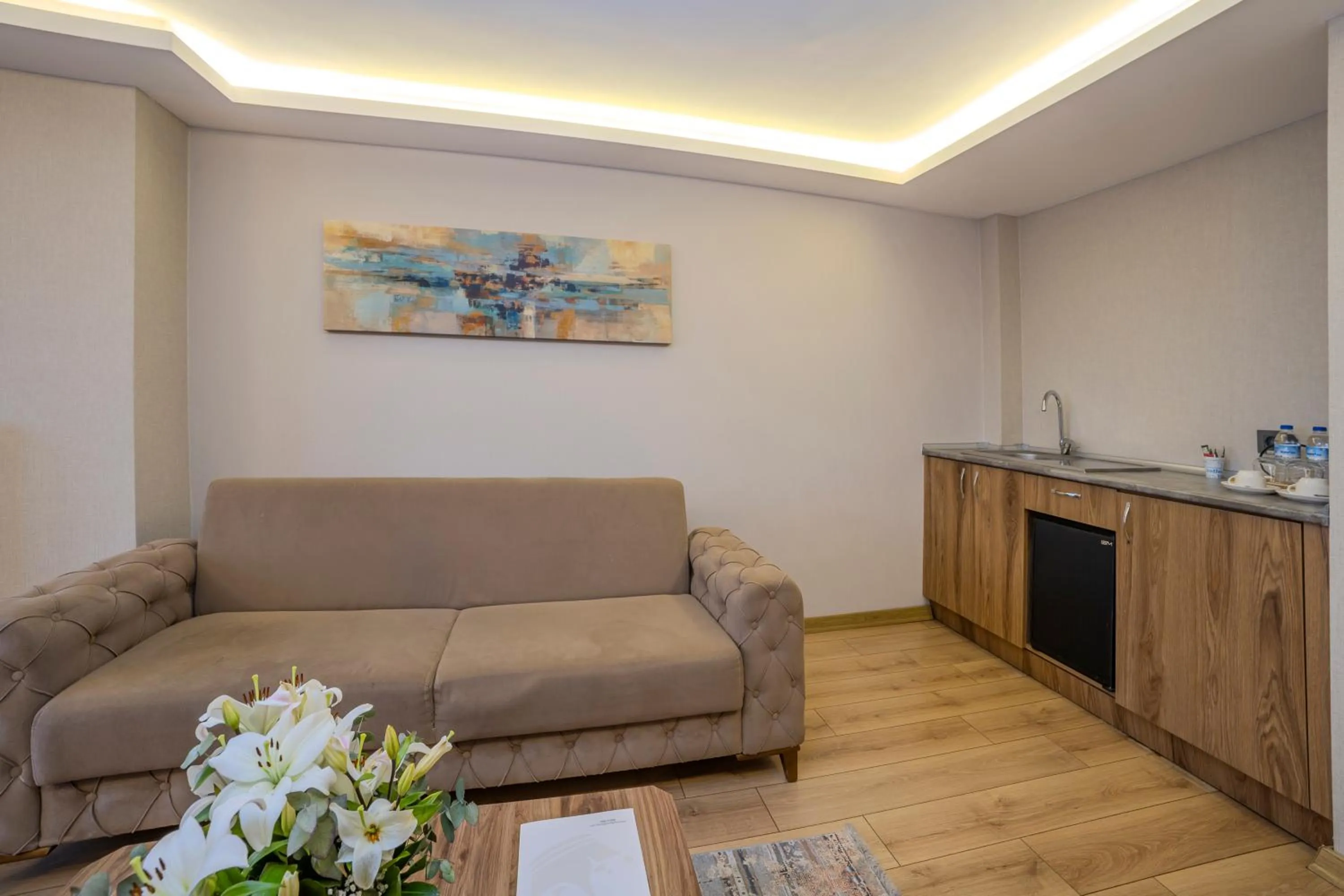 Seating area in Royal Termal Hotel