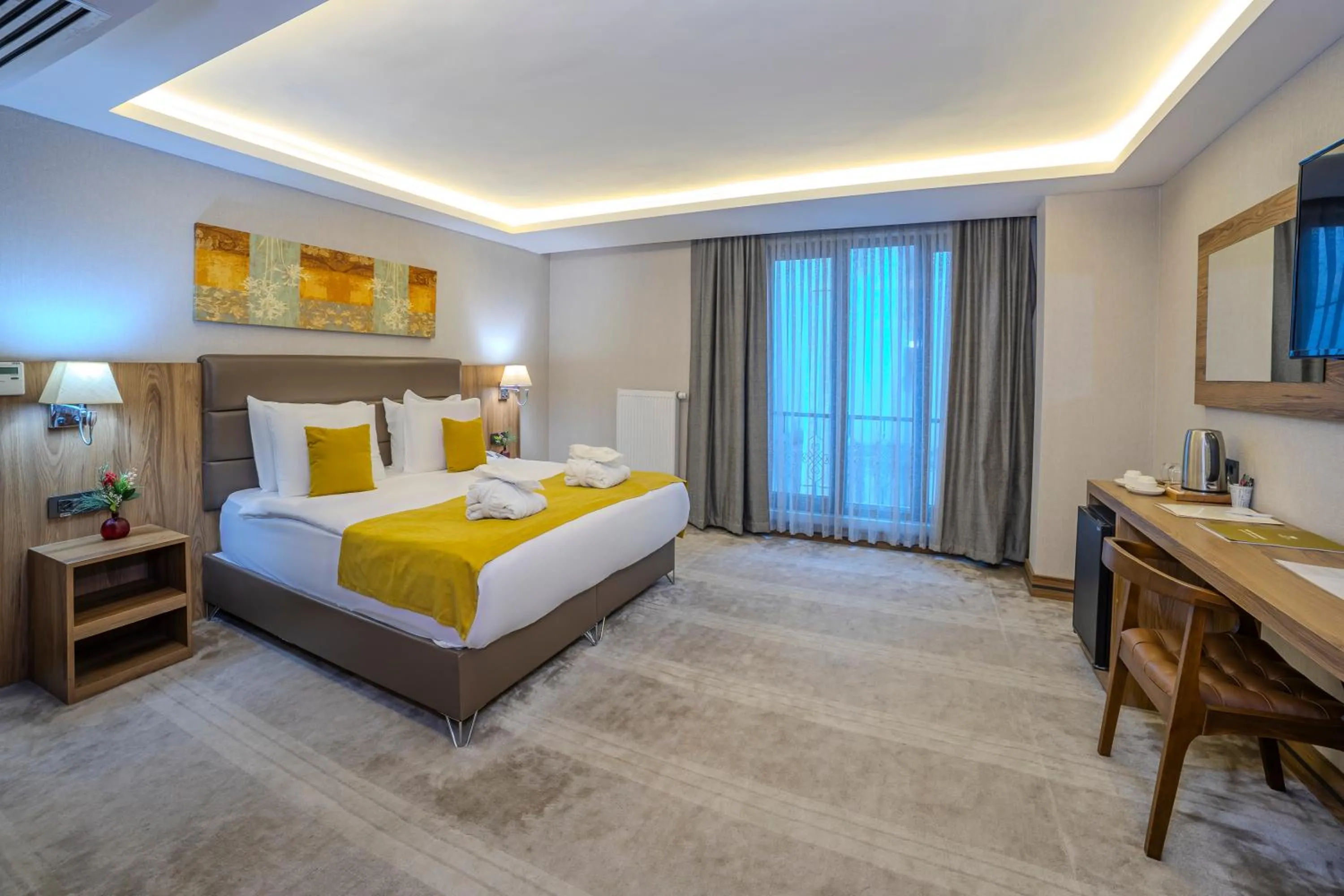 Bed in Royal Termal Hotel