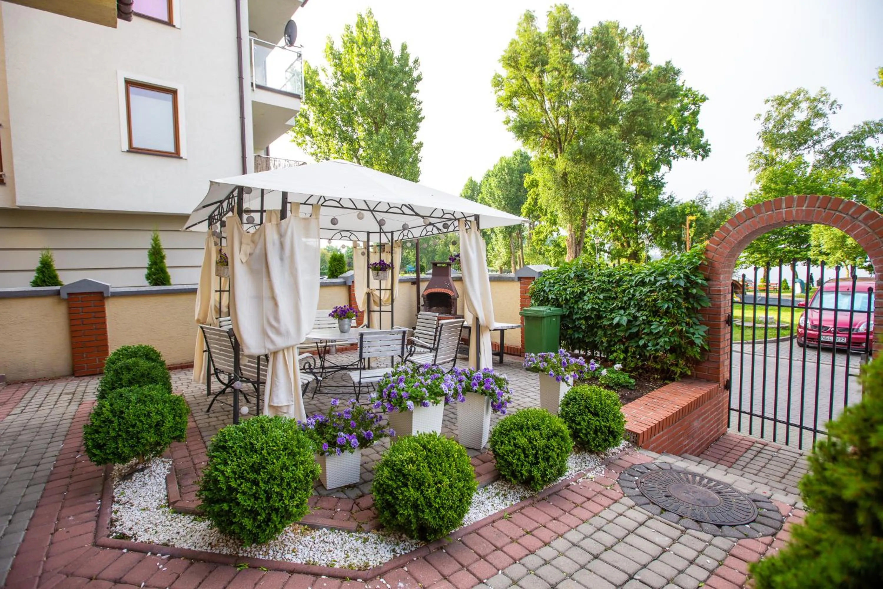 Garden in Pensjonacik Grażyna