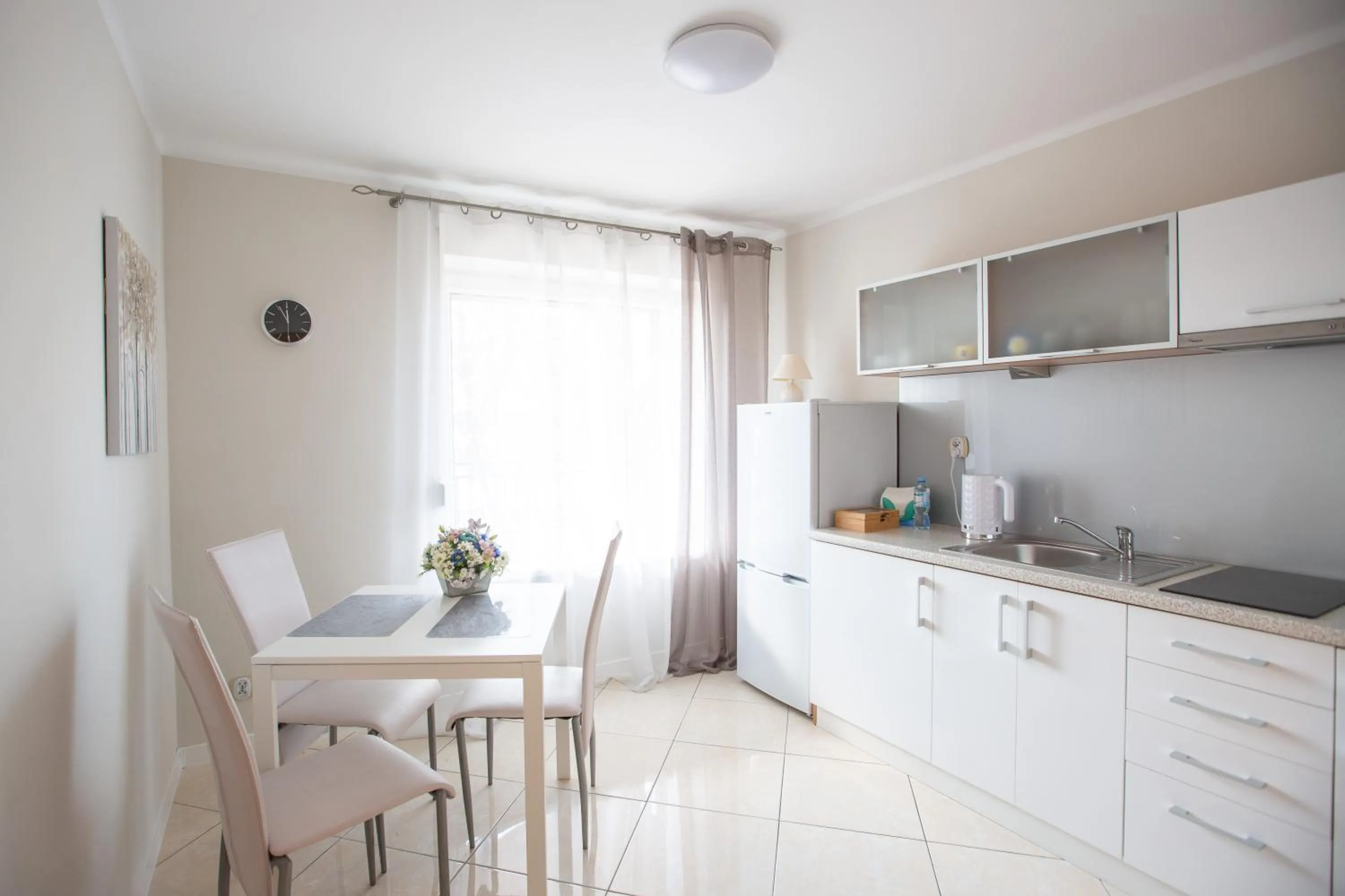 Kitchen or kitchenette in Pensjonacik Grażyna