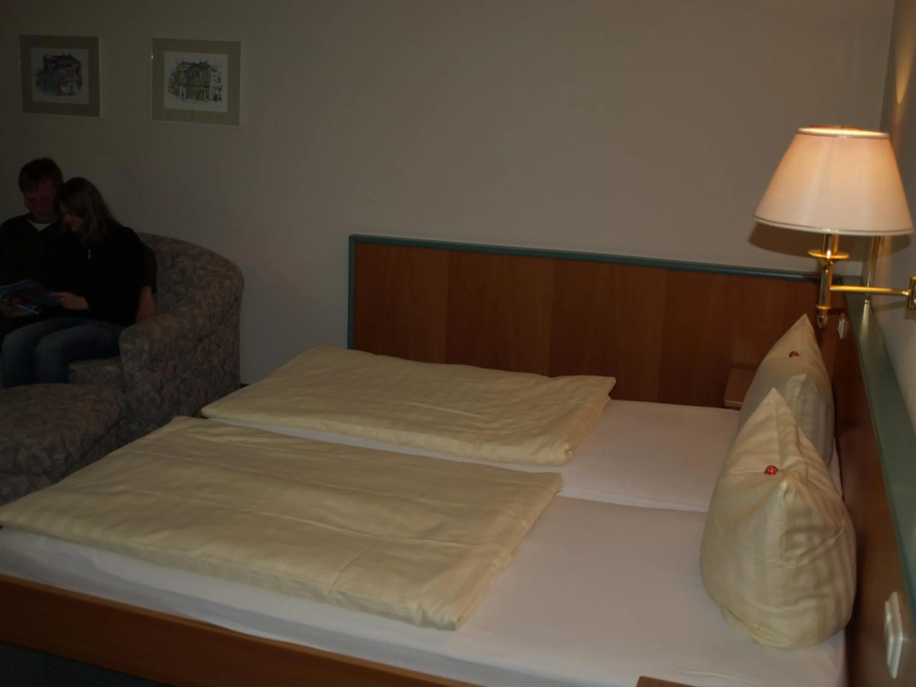 Bed in Apparthotel am Friedrichspark