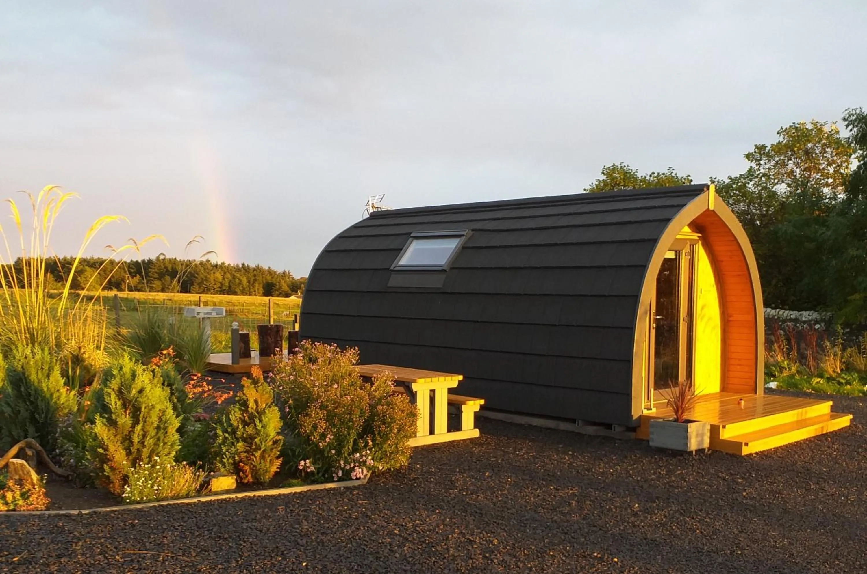 Property building in North Star Glamping