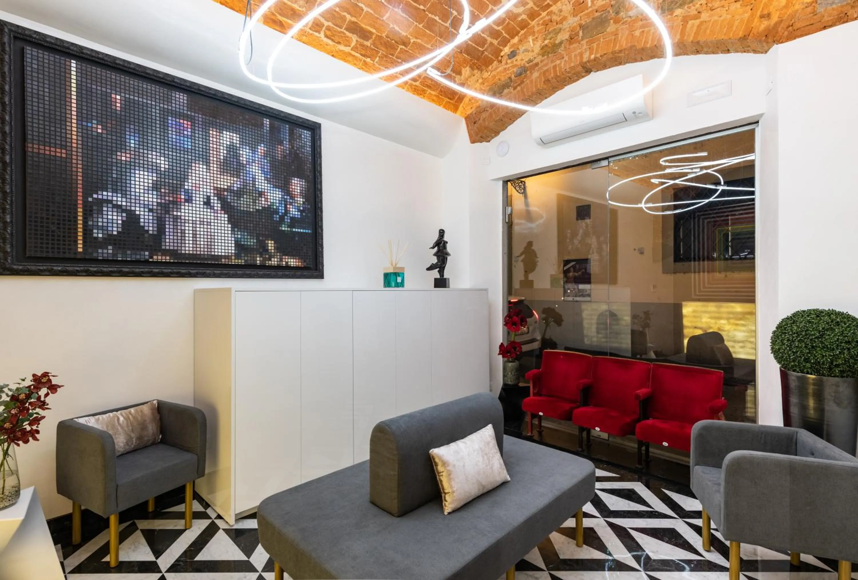 Lobby or reception in Kairos by Florence Art Apartments