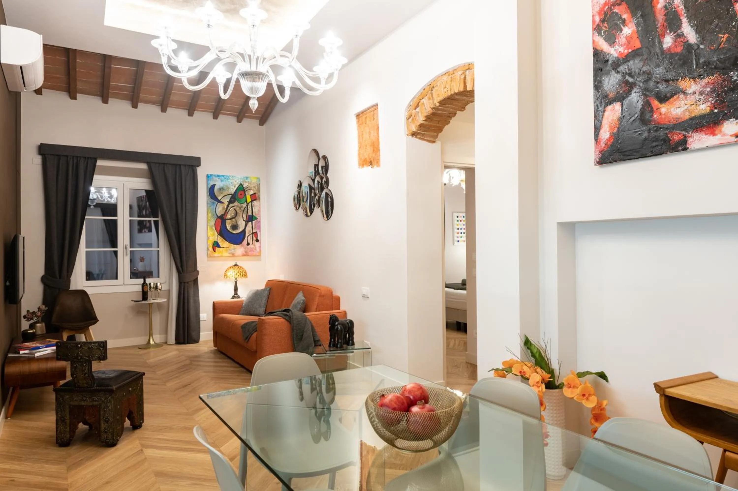 Living room in Kairos by Florence Art Apartments