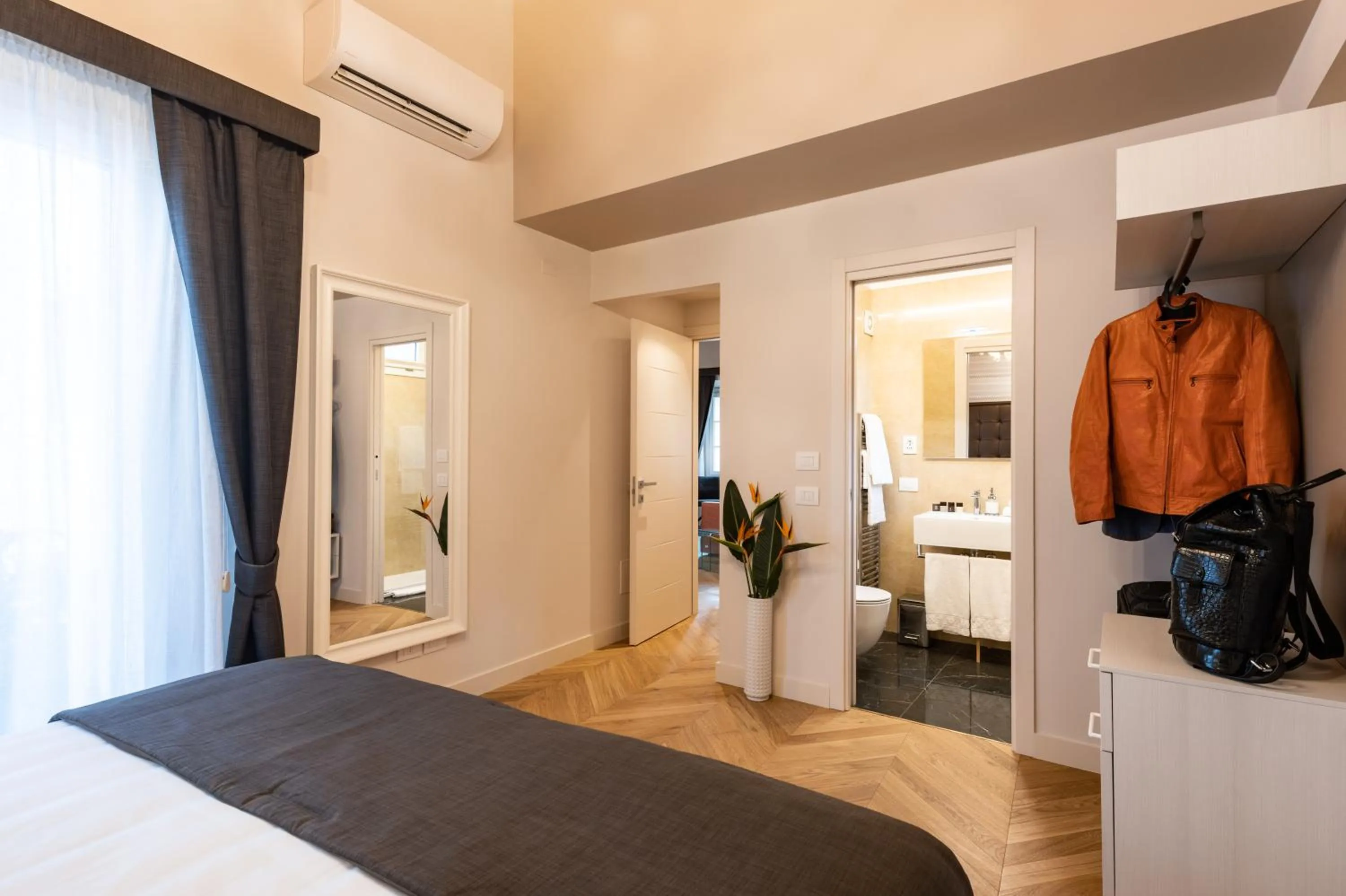 Bed in Kairos by Florence Art Apartments