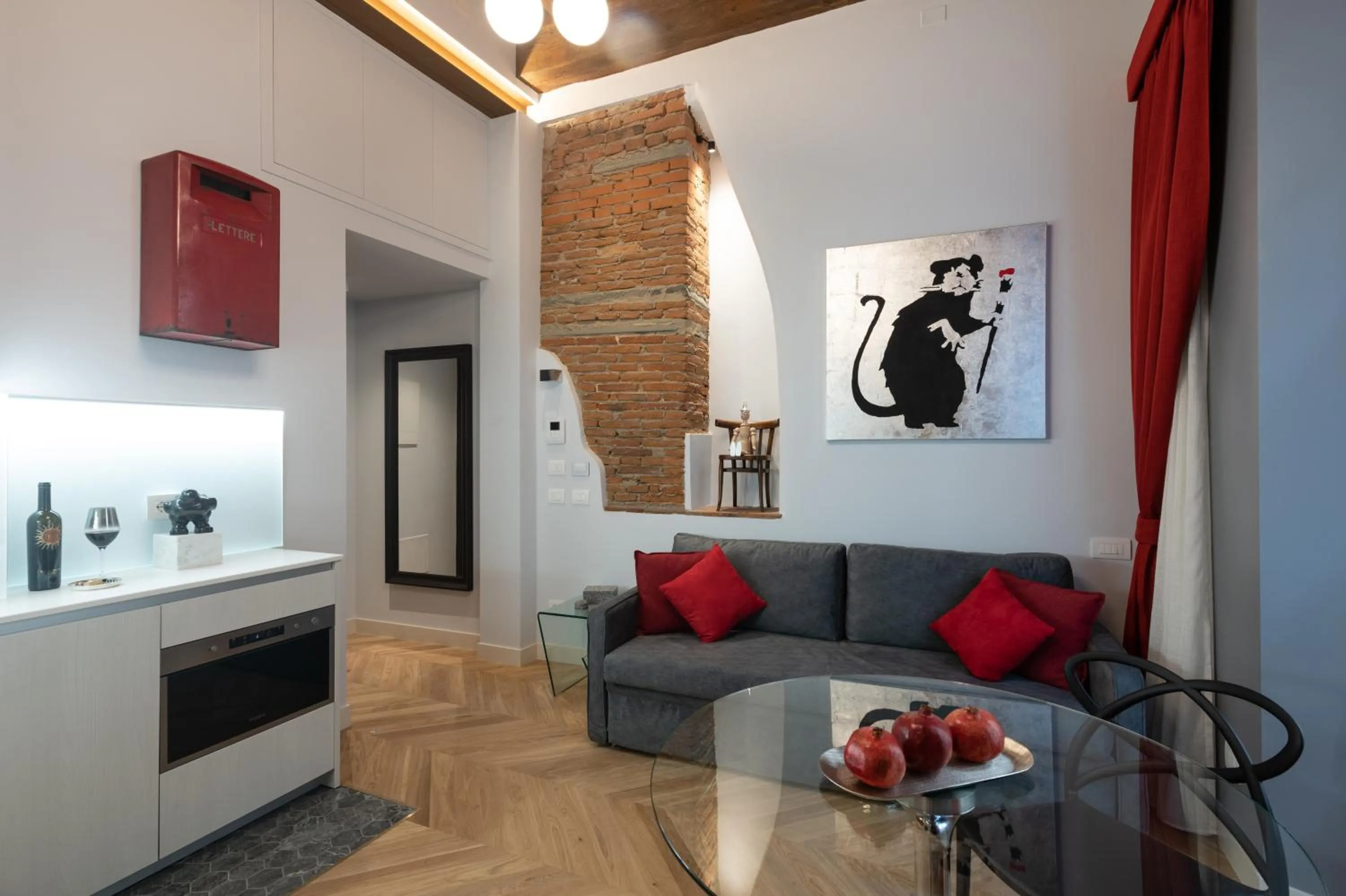 Living room in Kairos by Florence Art Apartments