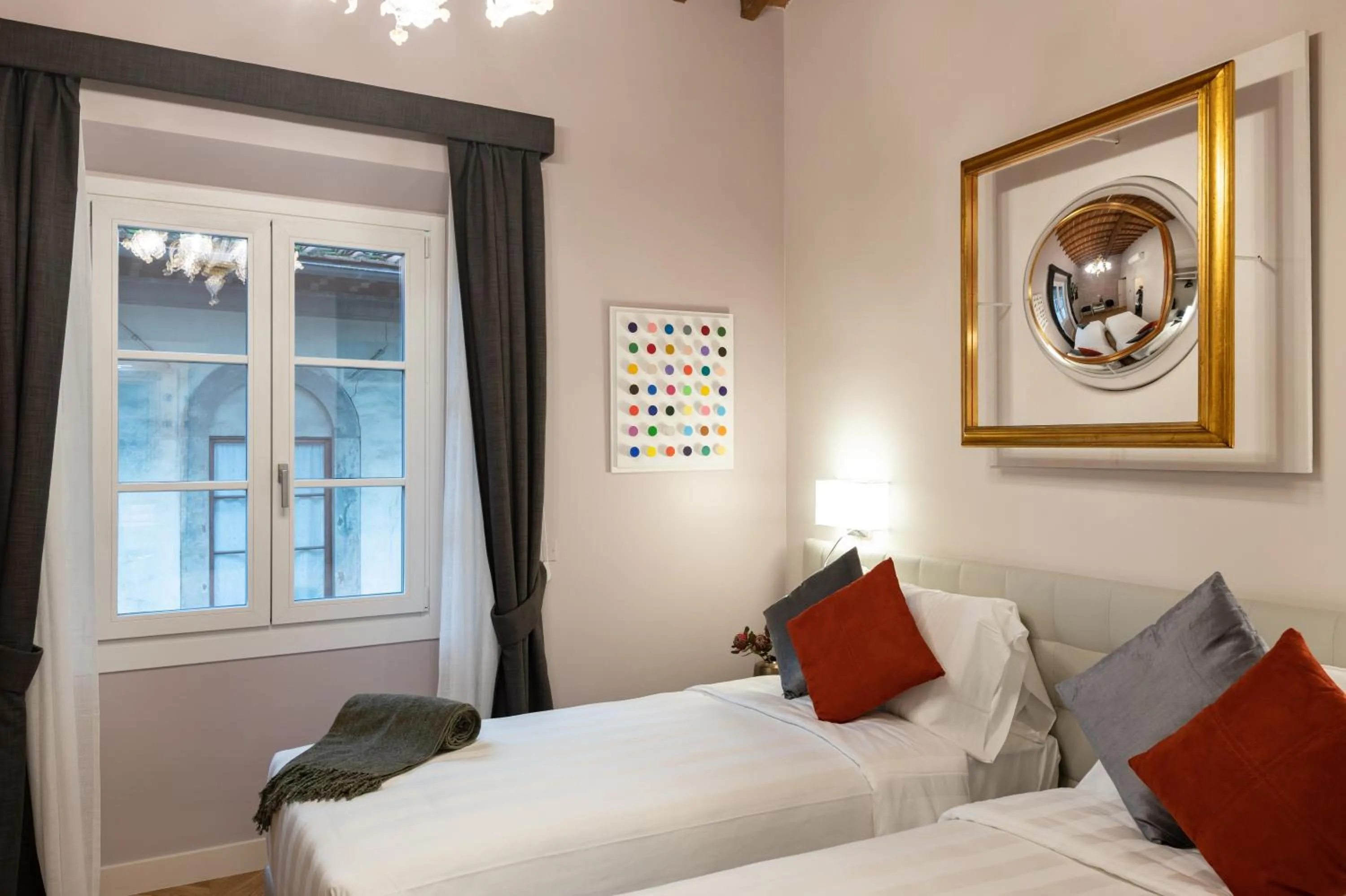 Bed in Kairos by Florence Art Apartments