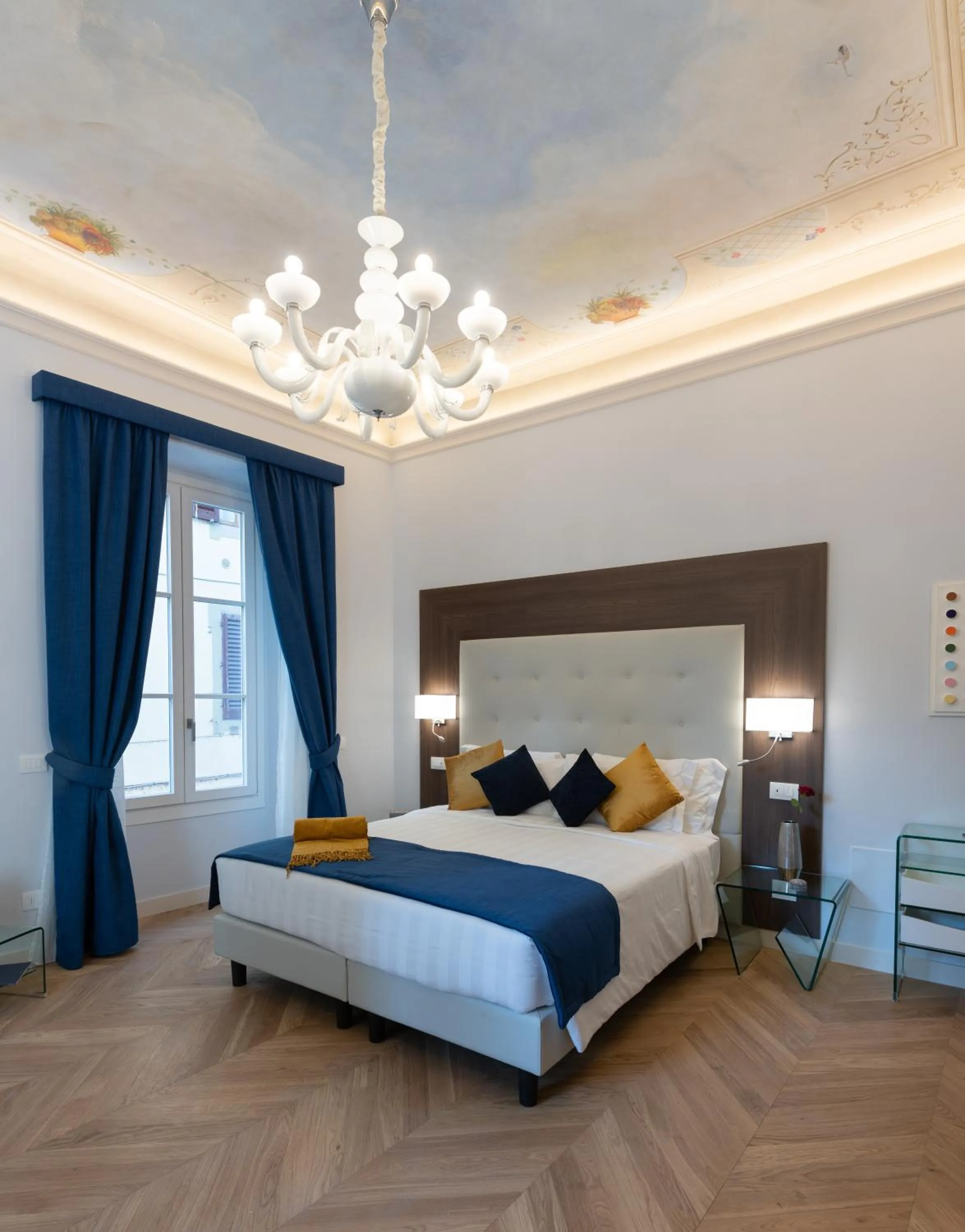 Bed in Kairos by Florence Art Apartments