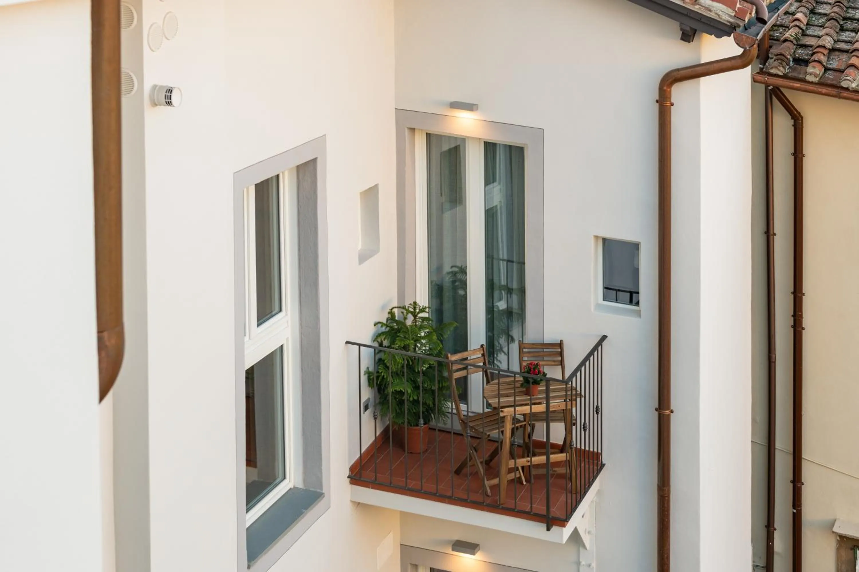 Balcony/Terrace in Kairos by Florence Art Apartments