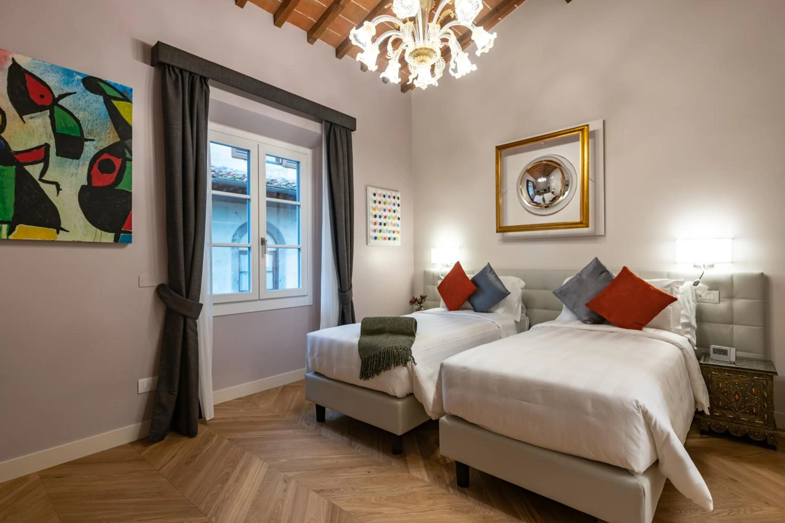 Bedroom, Bed in Kairos by Florence Art Apartments