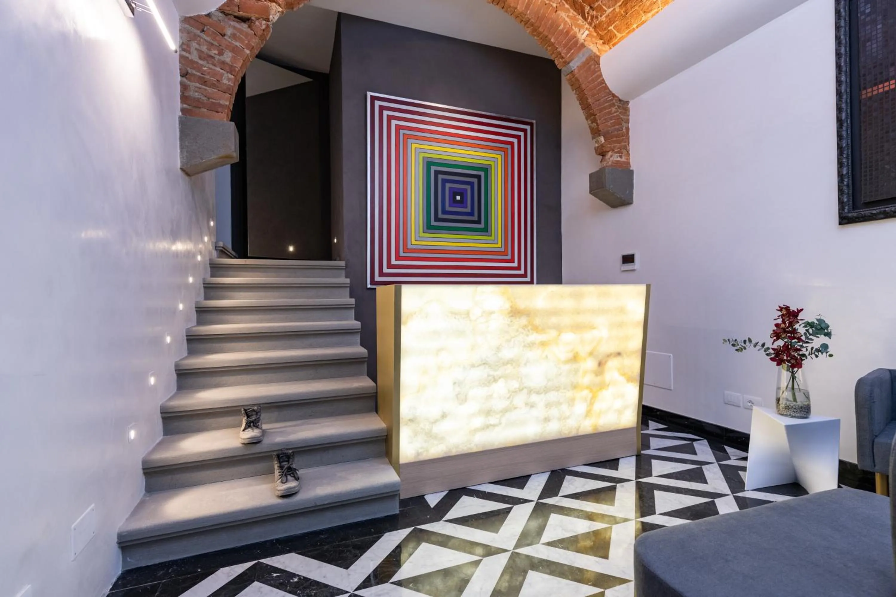 Lobby or reception in Kairos by Florence Art Apartments