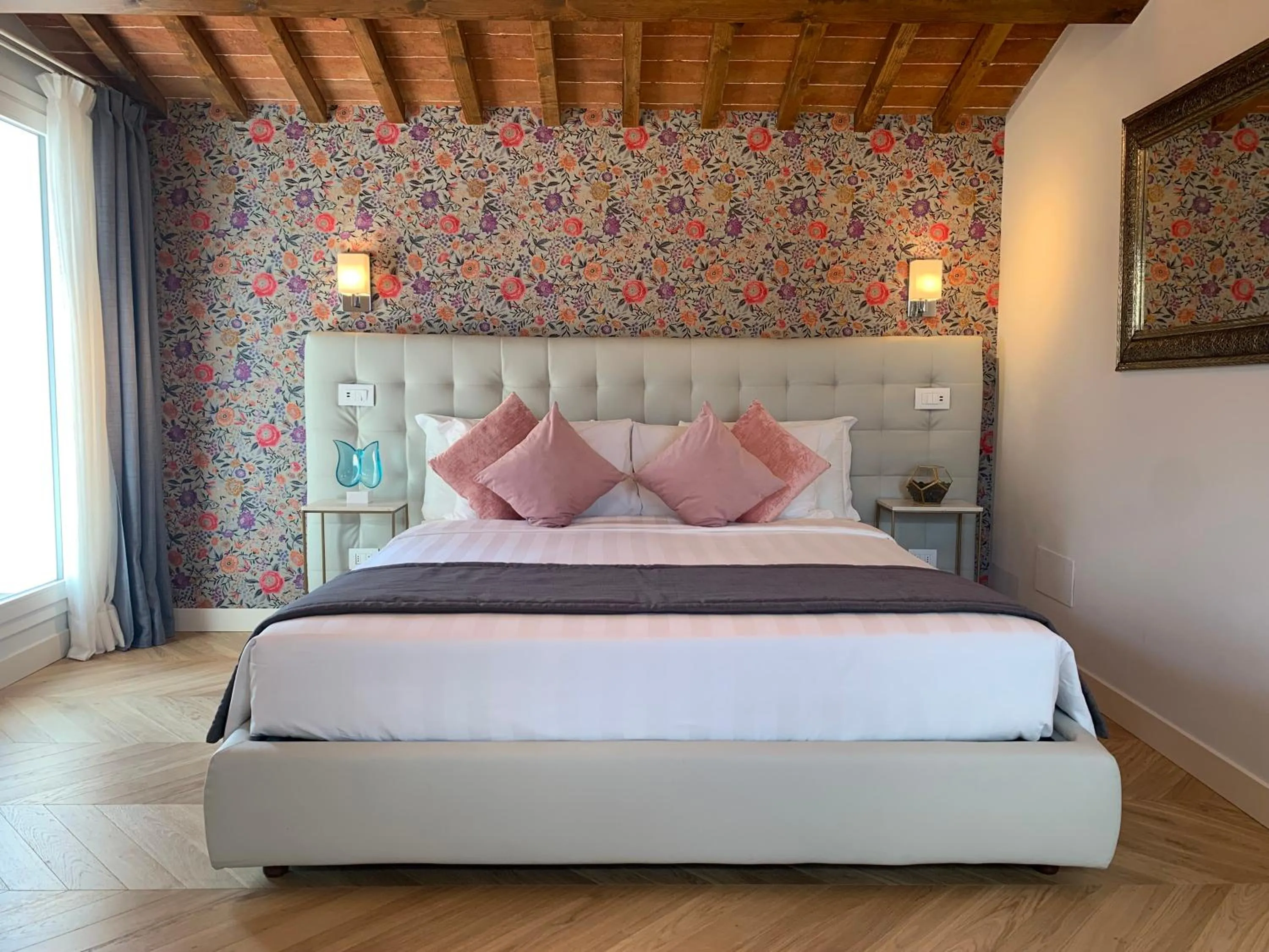 Bed in Kairos by Florence Art Apartments