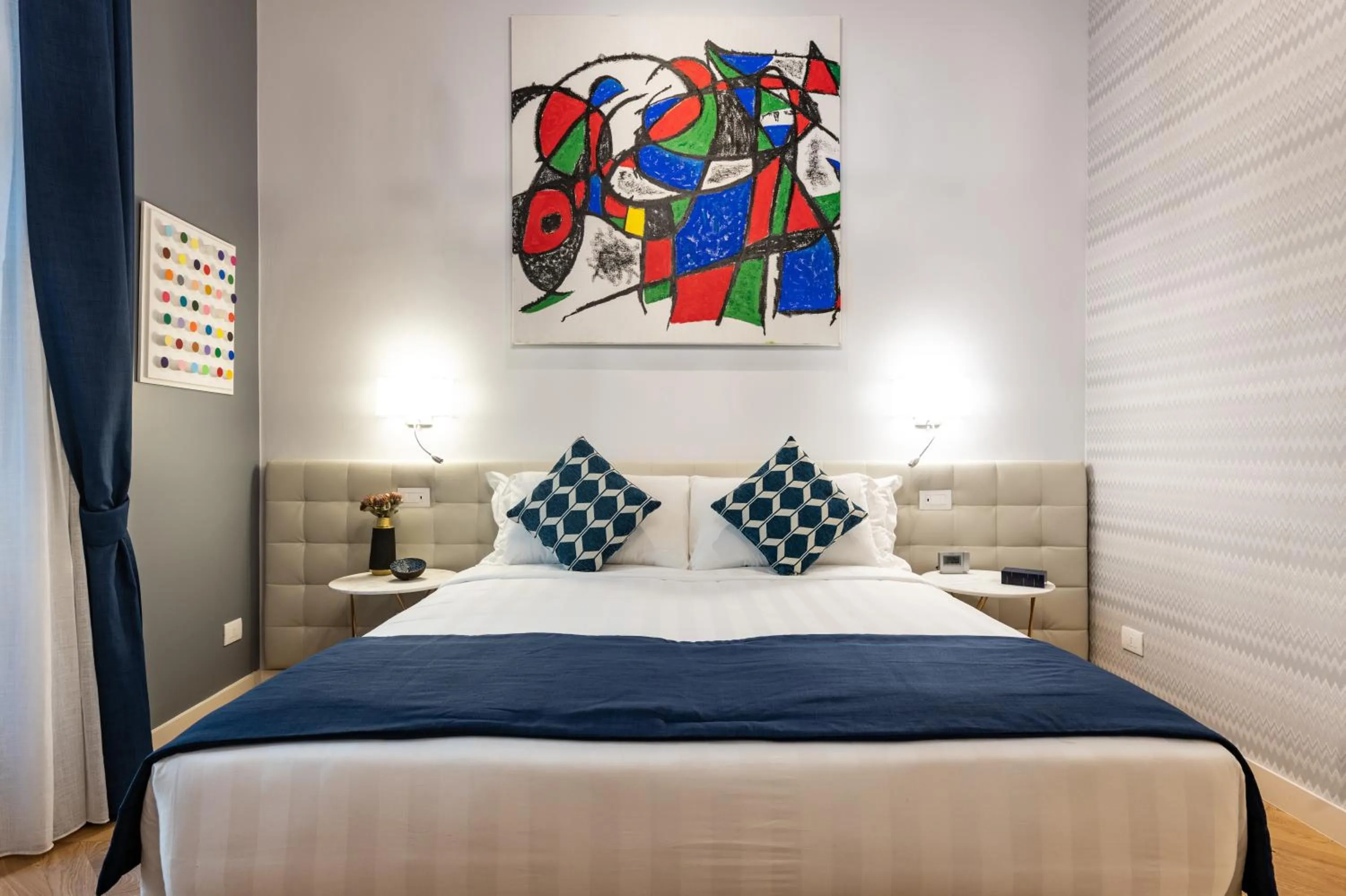 Bed in Kairos by Florence Art Apartments