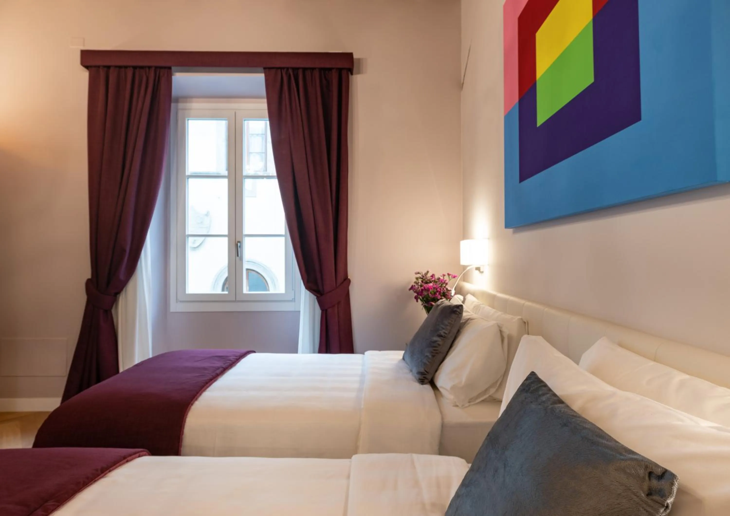 Bed in Kairos by Florence Art Apartments