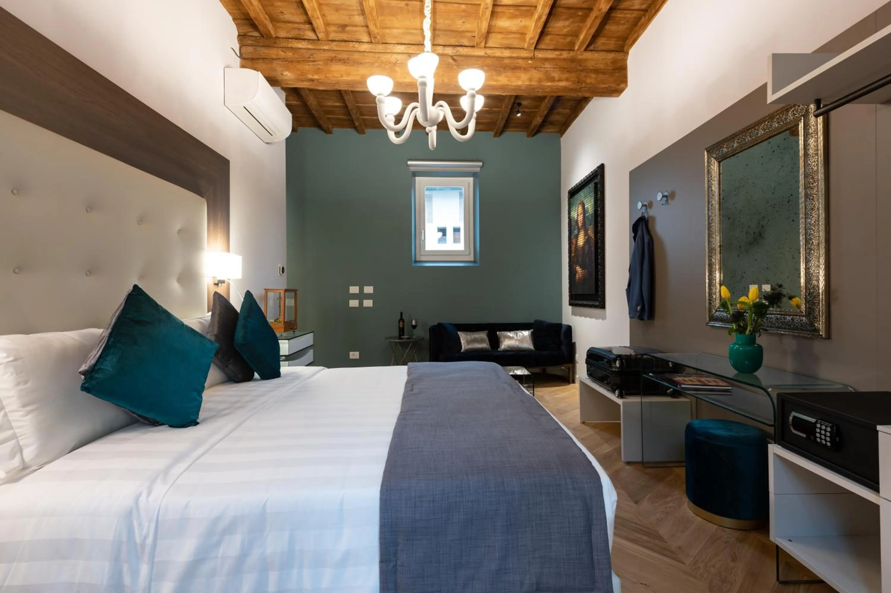 Bed in Kairos by Florence Art Apartments