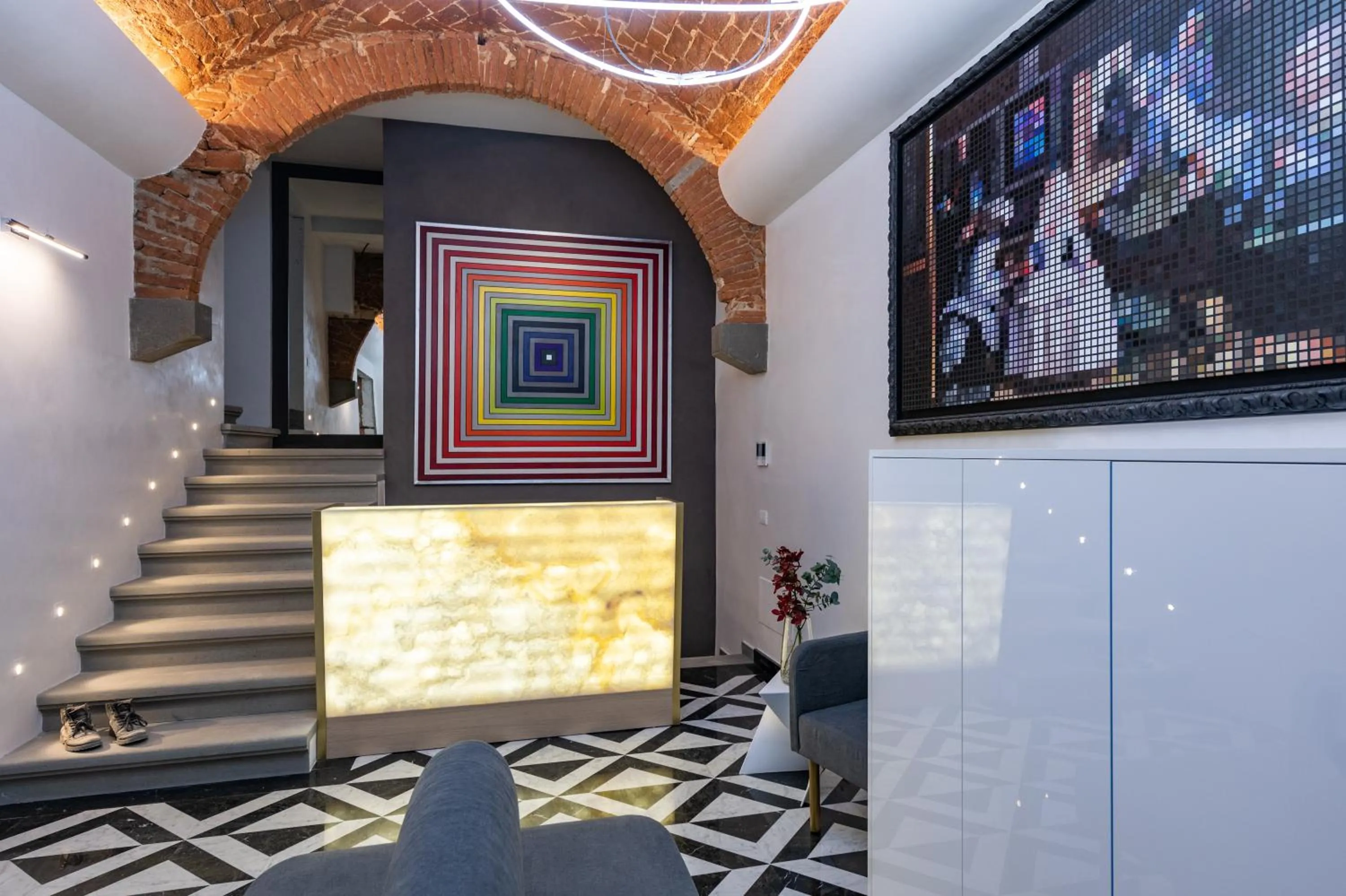 Lobby or reception in Kairos by Florence Art Apartments