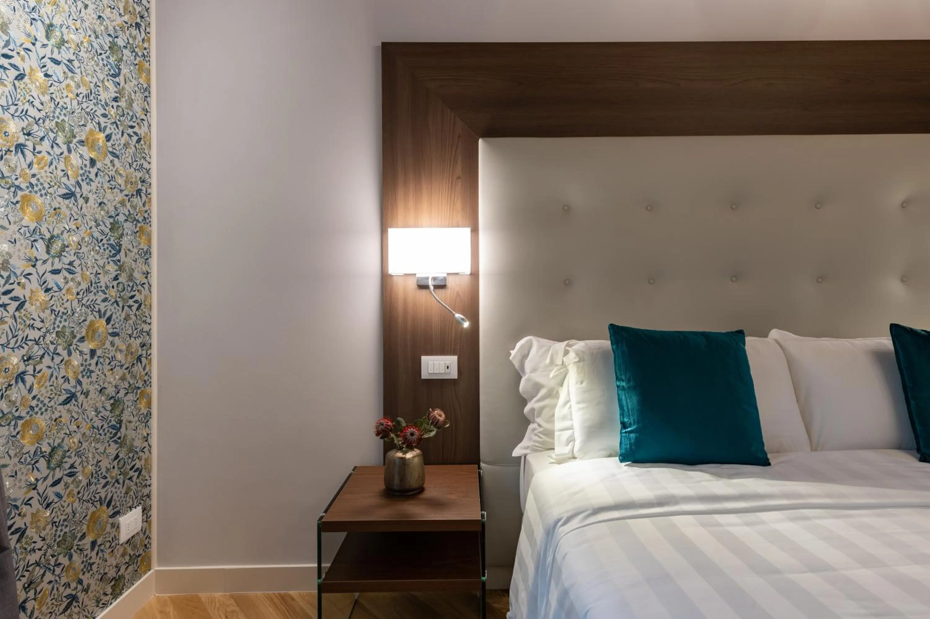 Bed in Kairos by Florence Art Apartments