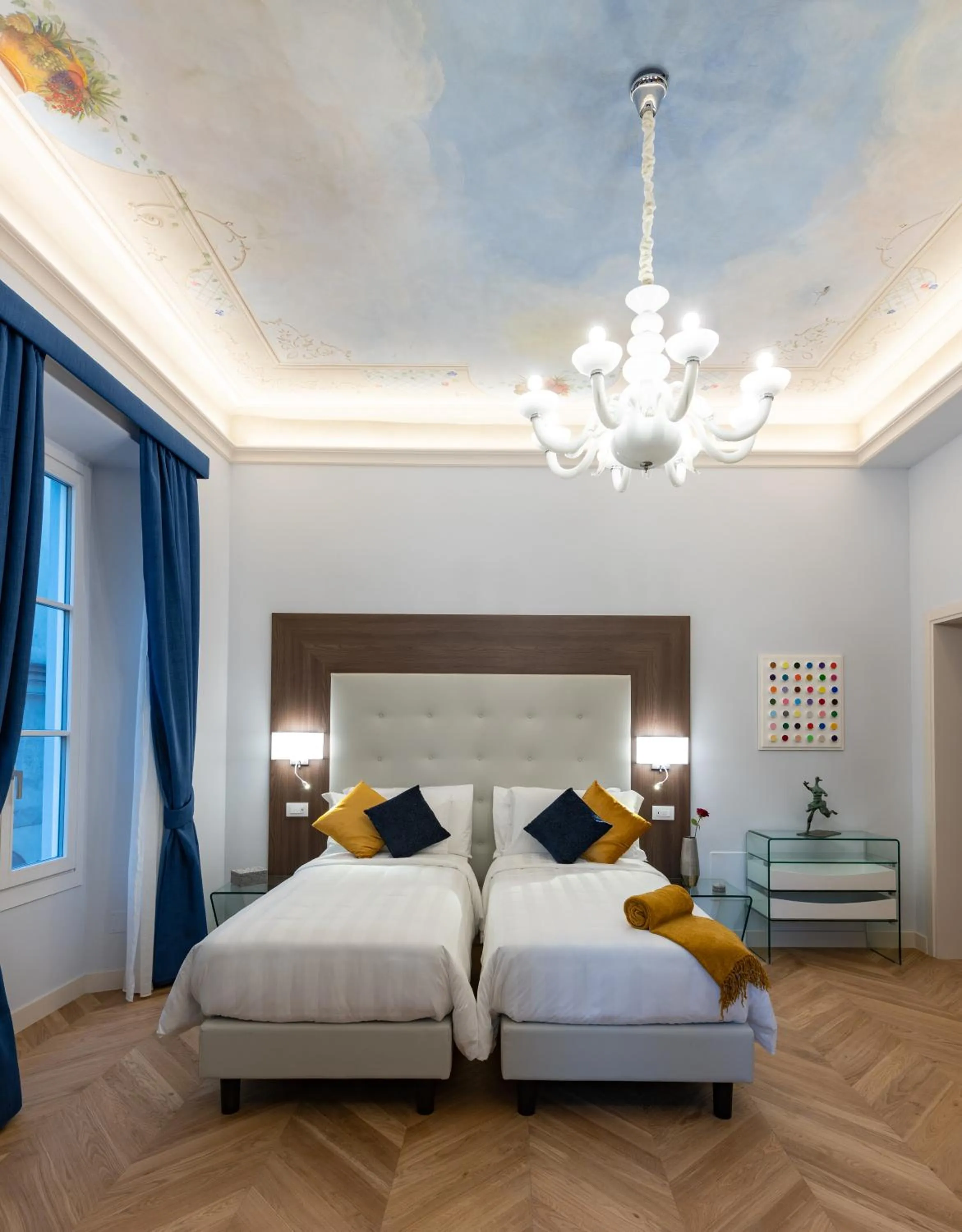 Bed in Kairos by Florence Art Apartments