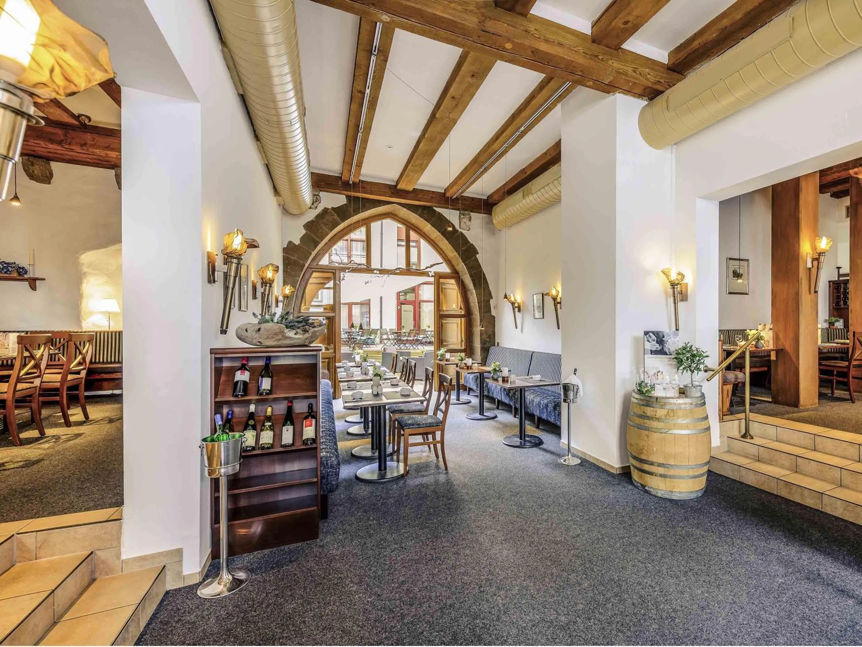 Restaurant/places to eat in Mercure Hotel Erfurt Altstadt