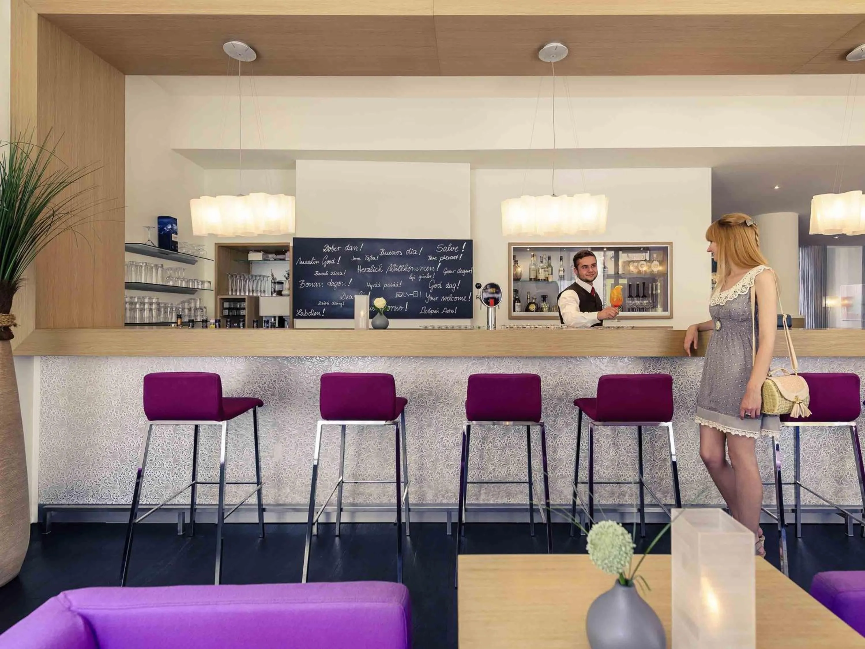 Lounge or bar in Mercure Hotel Erfurt Altstadt