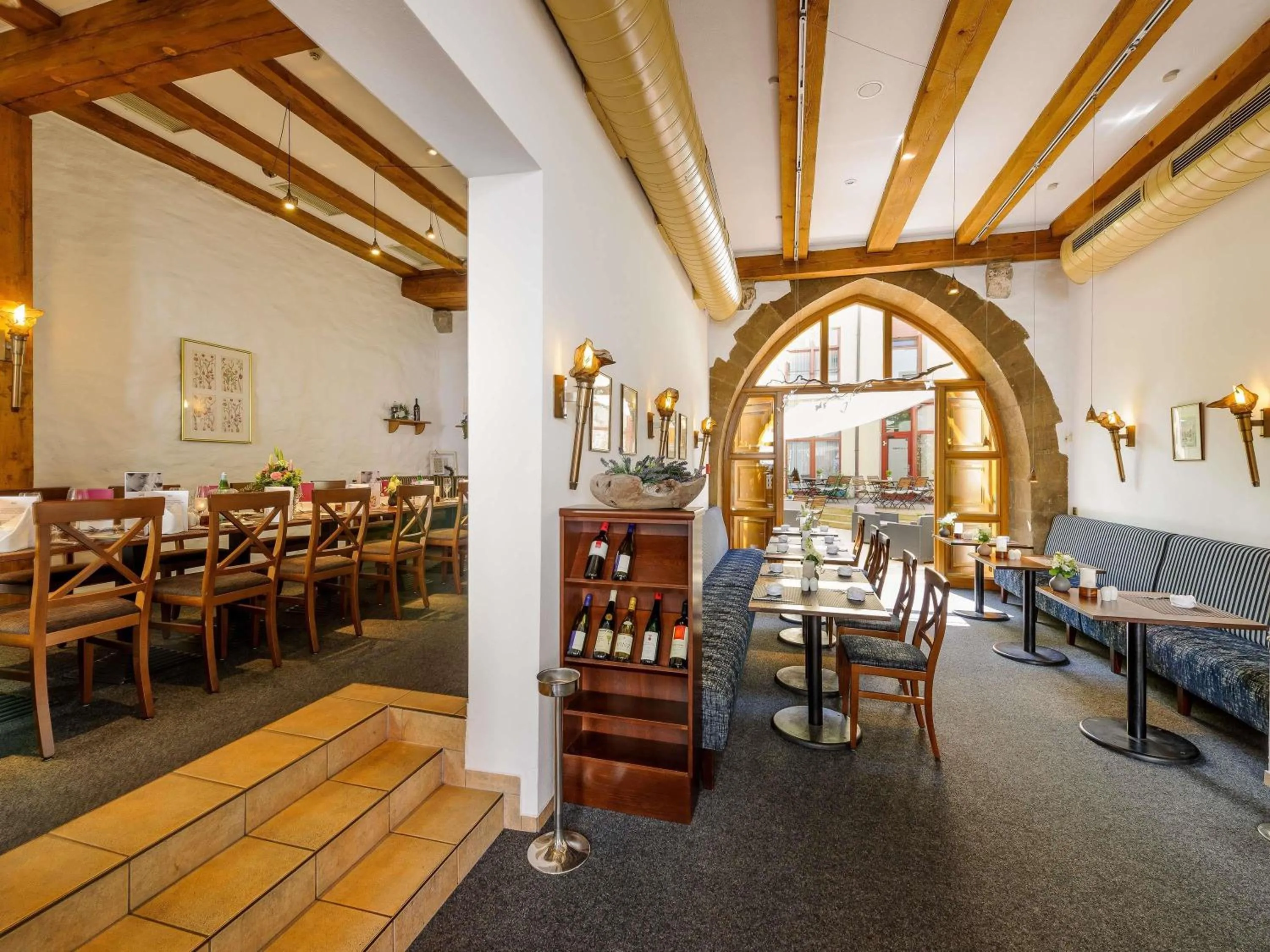 Restaurant/places to eat in Mercure Hotel Erfurt Altstadt