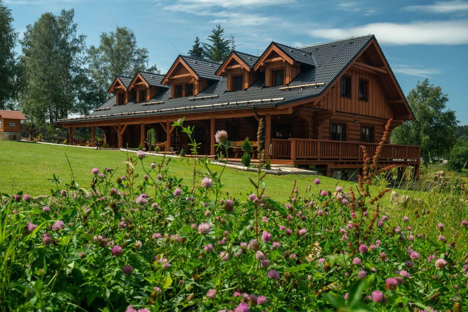 Property building in Apartmány Srub Výtoňka Lipno