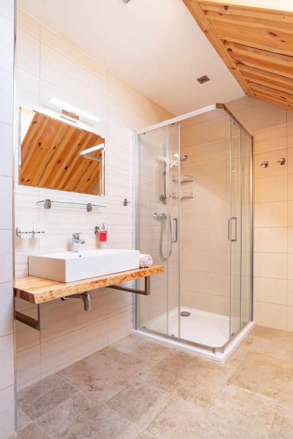 Bathroom in Apartmány Srub Výtoňka Lipno