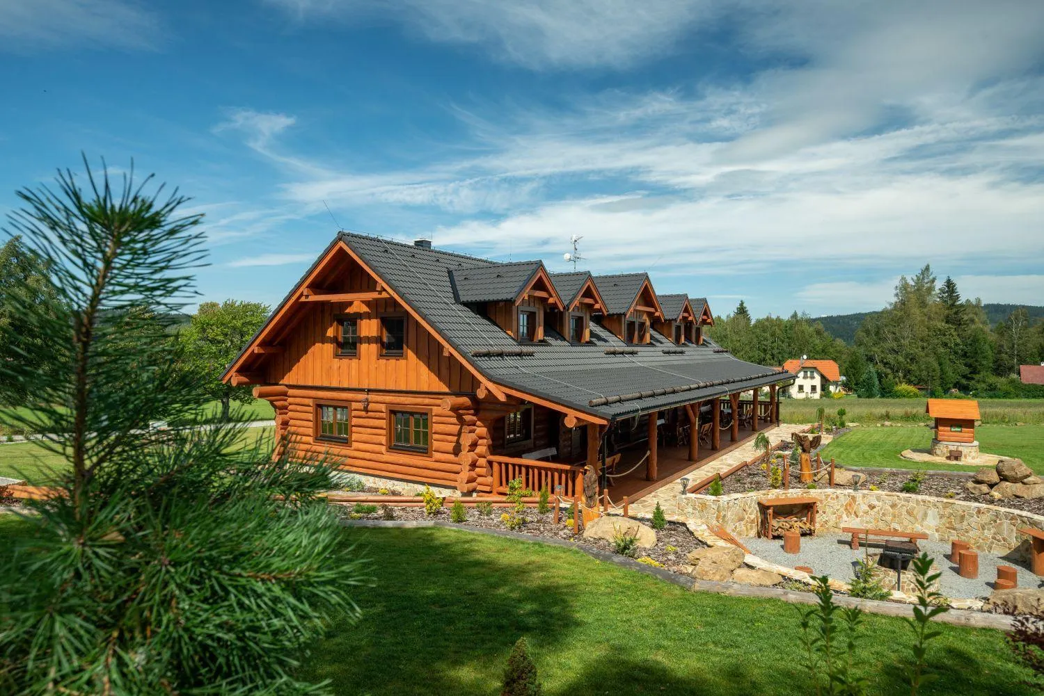 Property building in Apartmány Srub Výtoňka Lipno