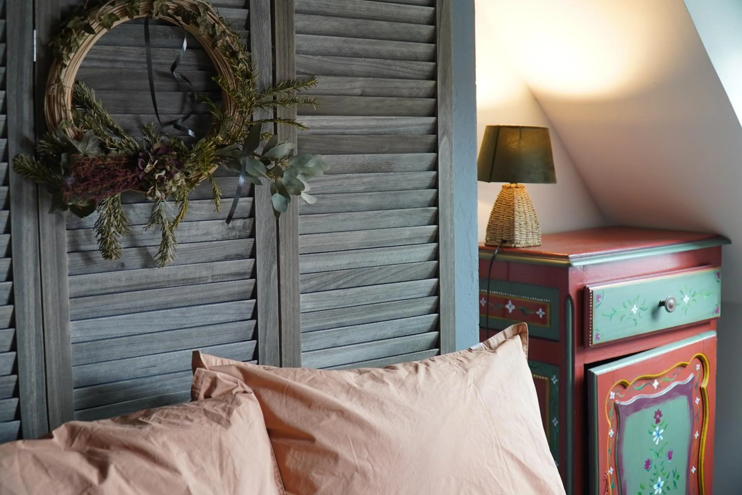 Bed in chambres d'hôtes Le Carillon
