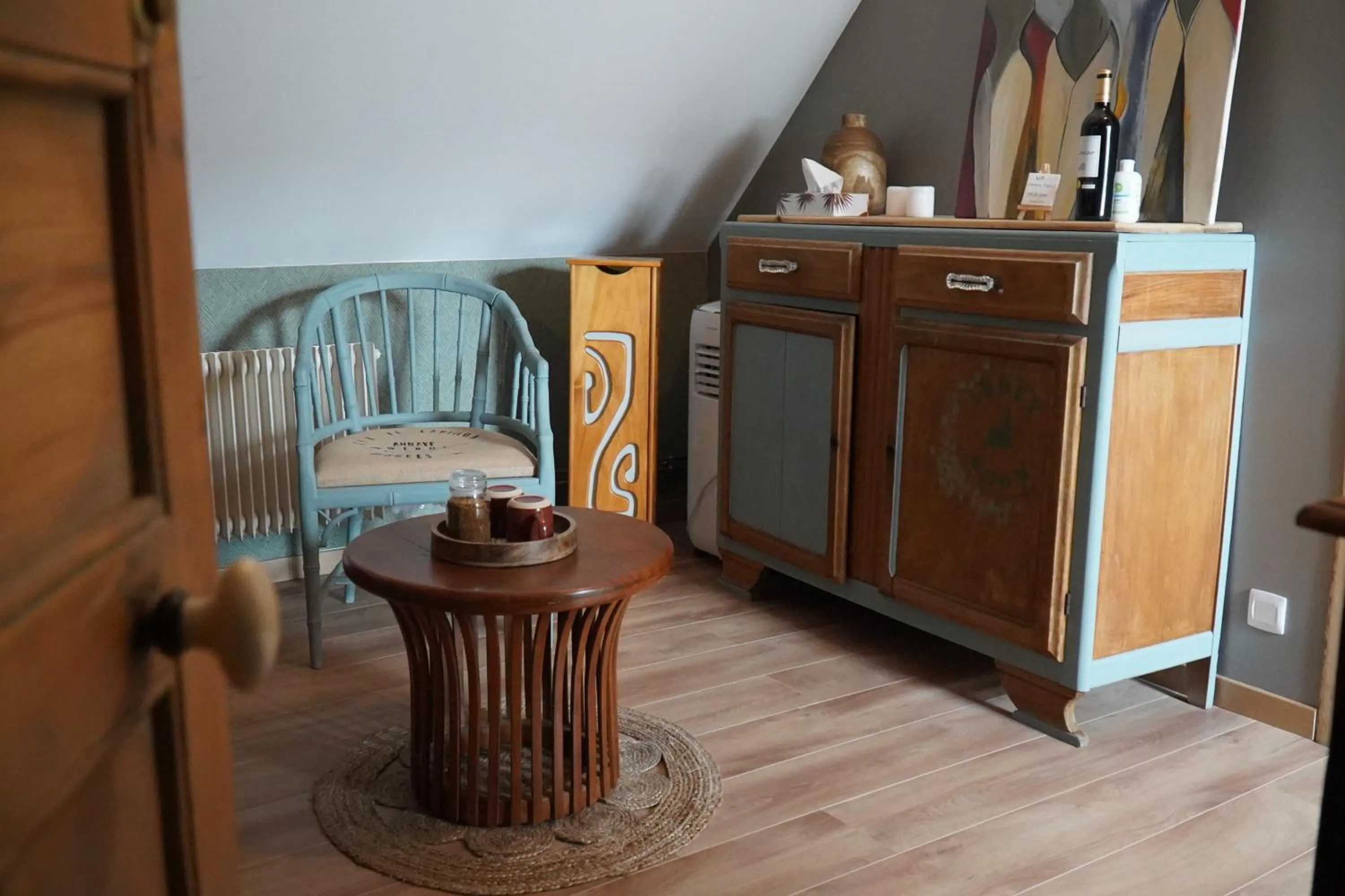 Living room in chambres d'hôtes Le Carillon