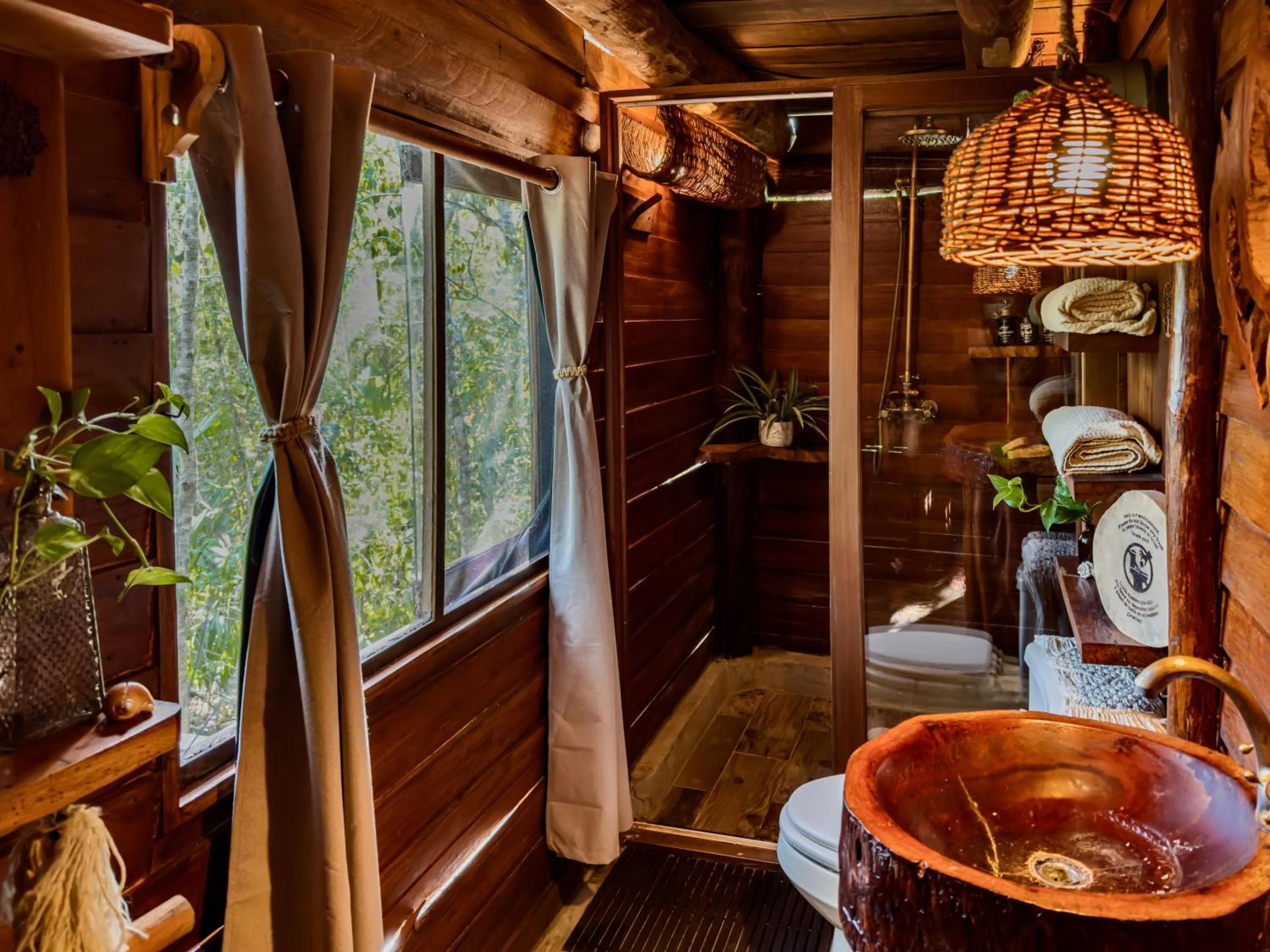 Bathroom in ANAND Ecoaldea