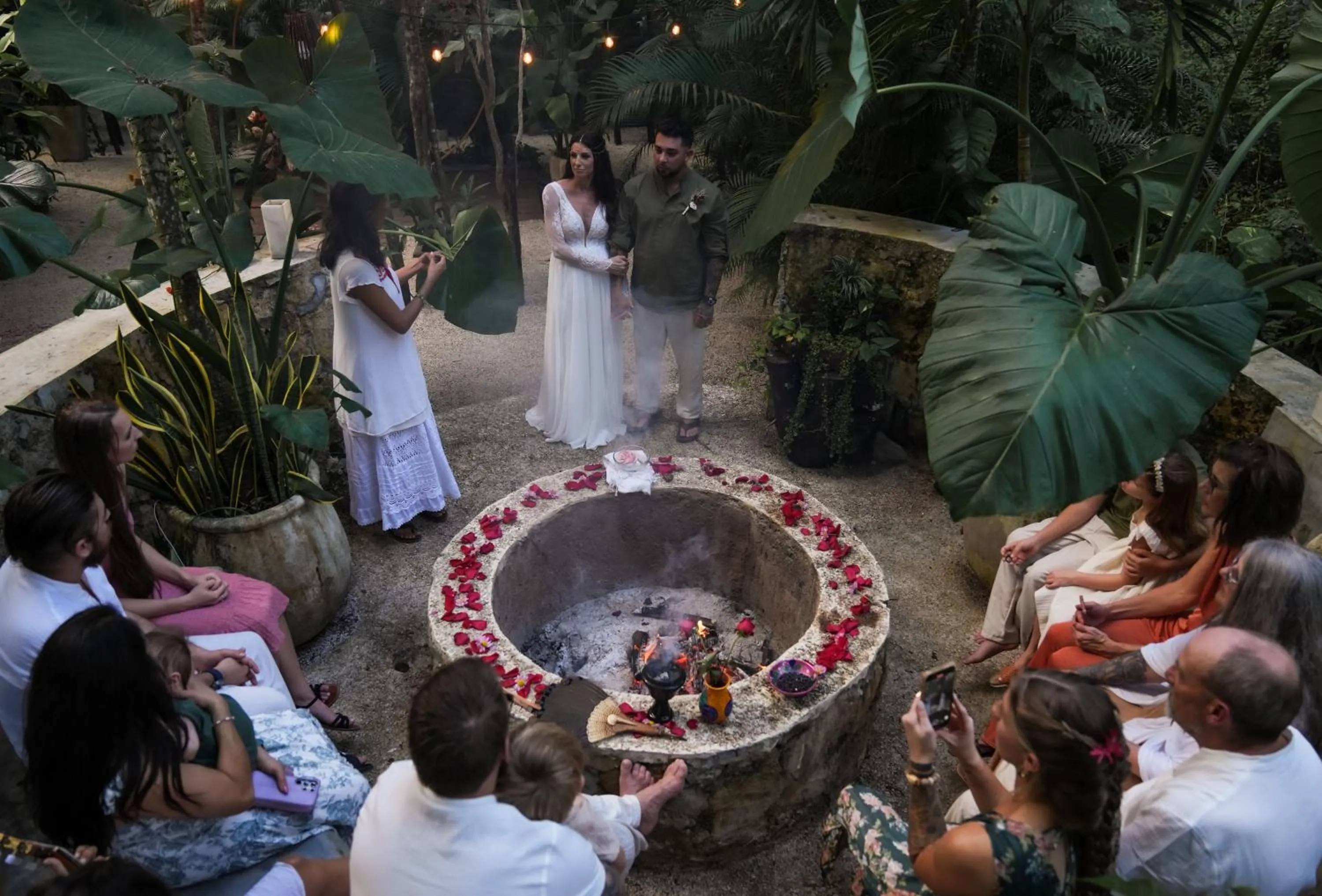 Guests in ANAND Ecoaldea