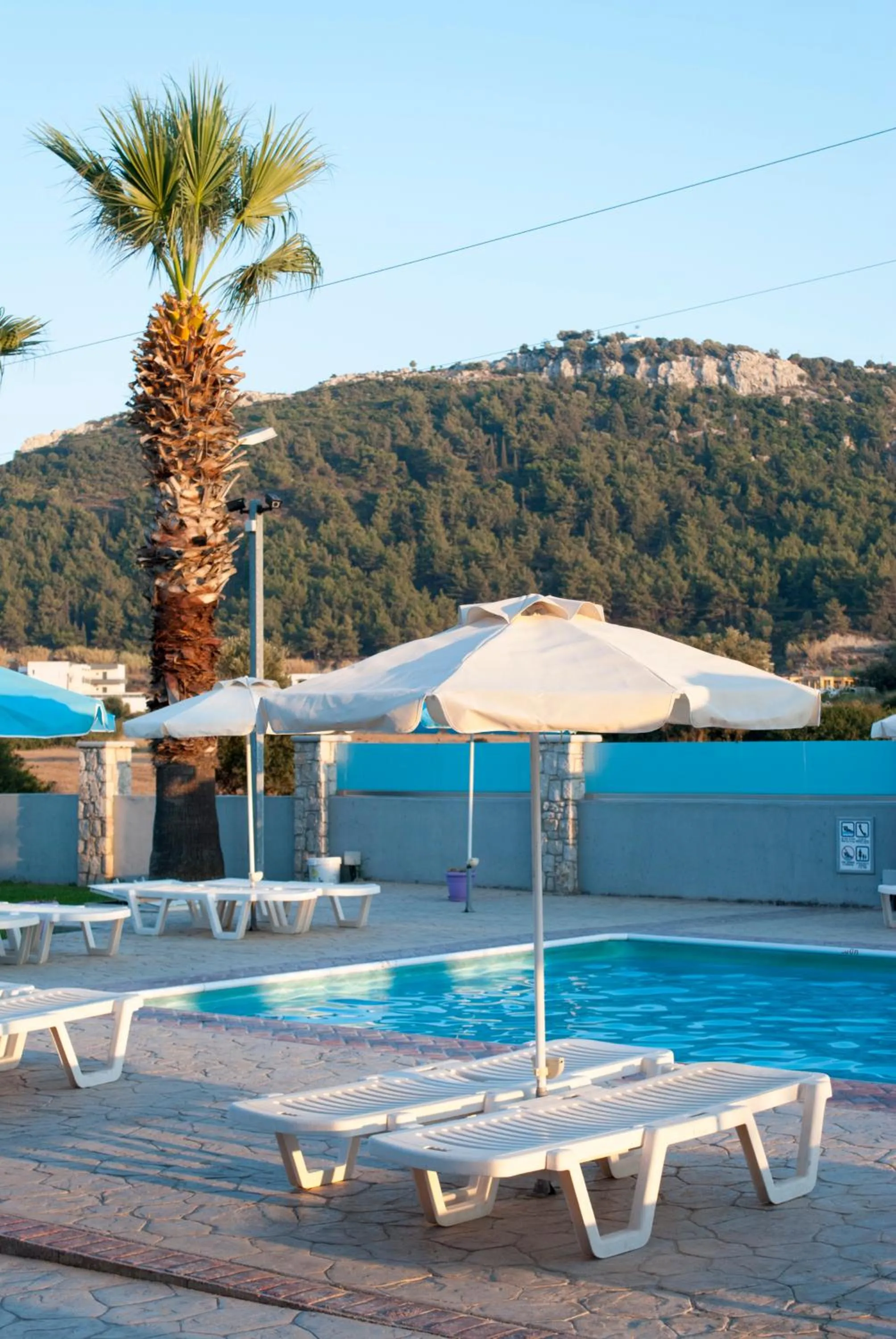 Swimming pool in Vergina Sun