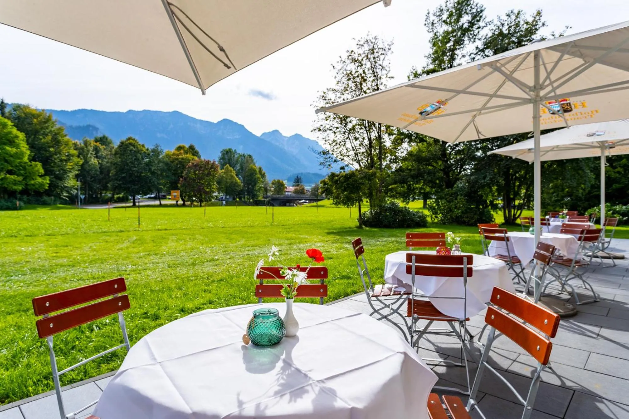 View (from property/room) in Das Wiesgauer - Alpenhotel Inzell