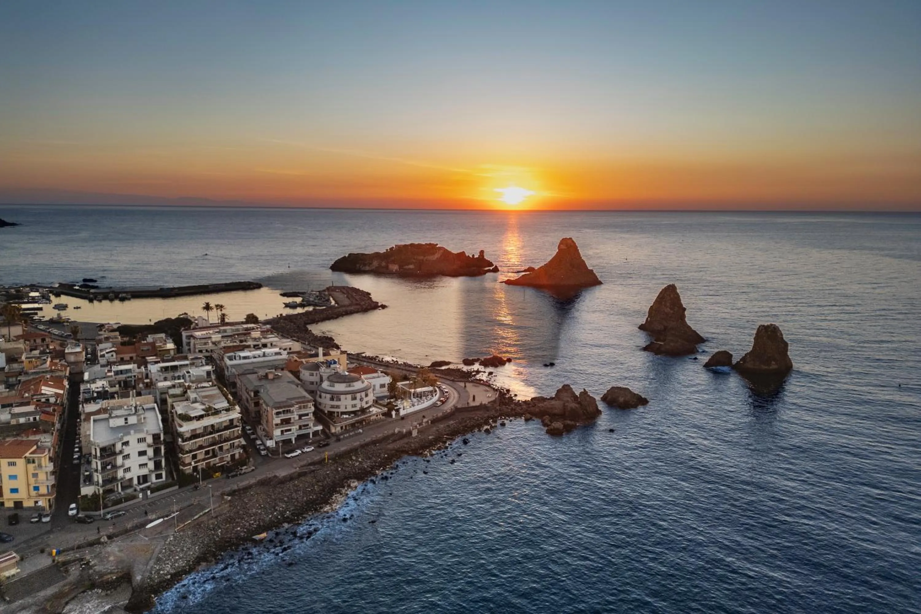 Bird's eye view in Grand Hotel Faraglioni