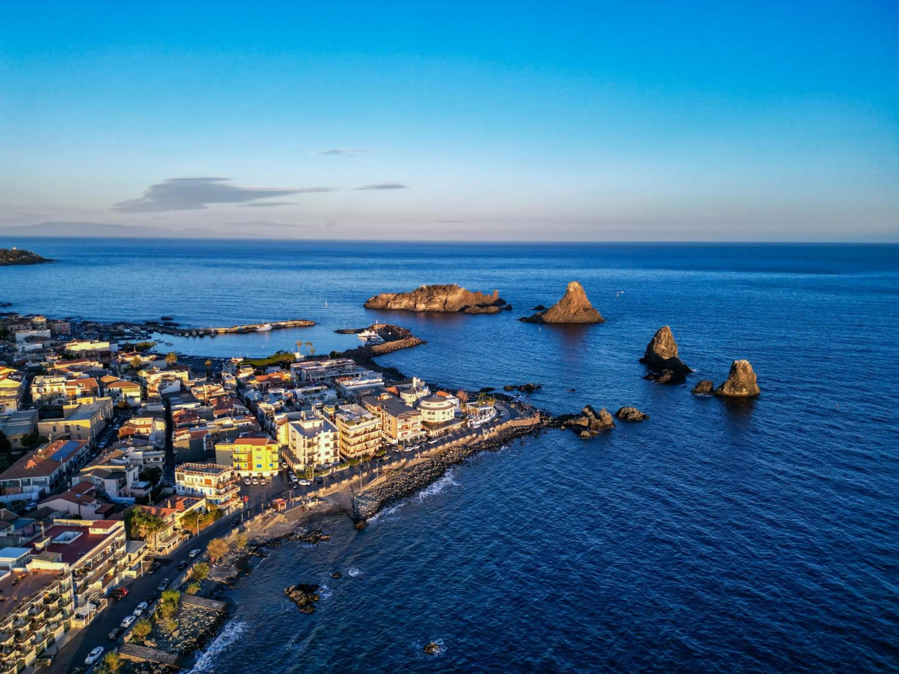Bird's eye view in Grand Hotel Faraglioni