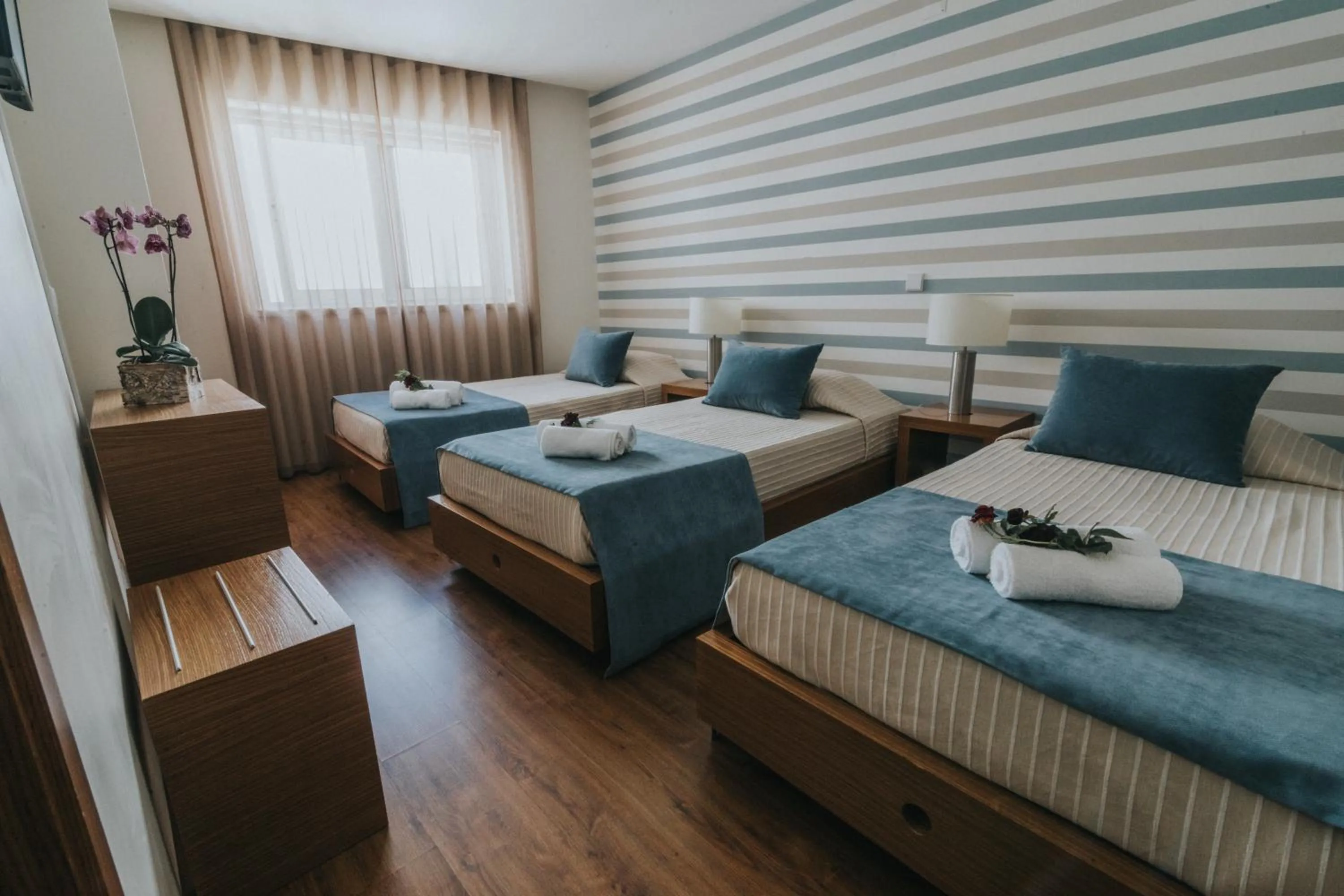 Bed in Hotel Nossa Senhora de Lurdes