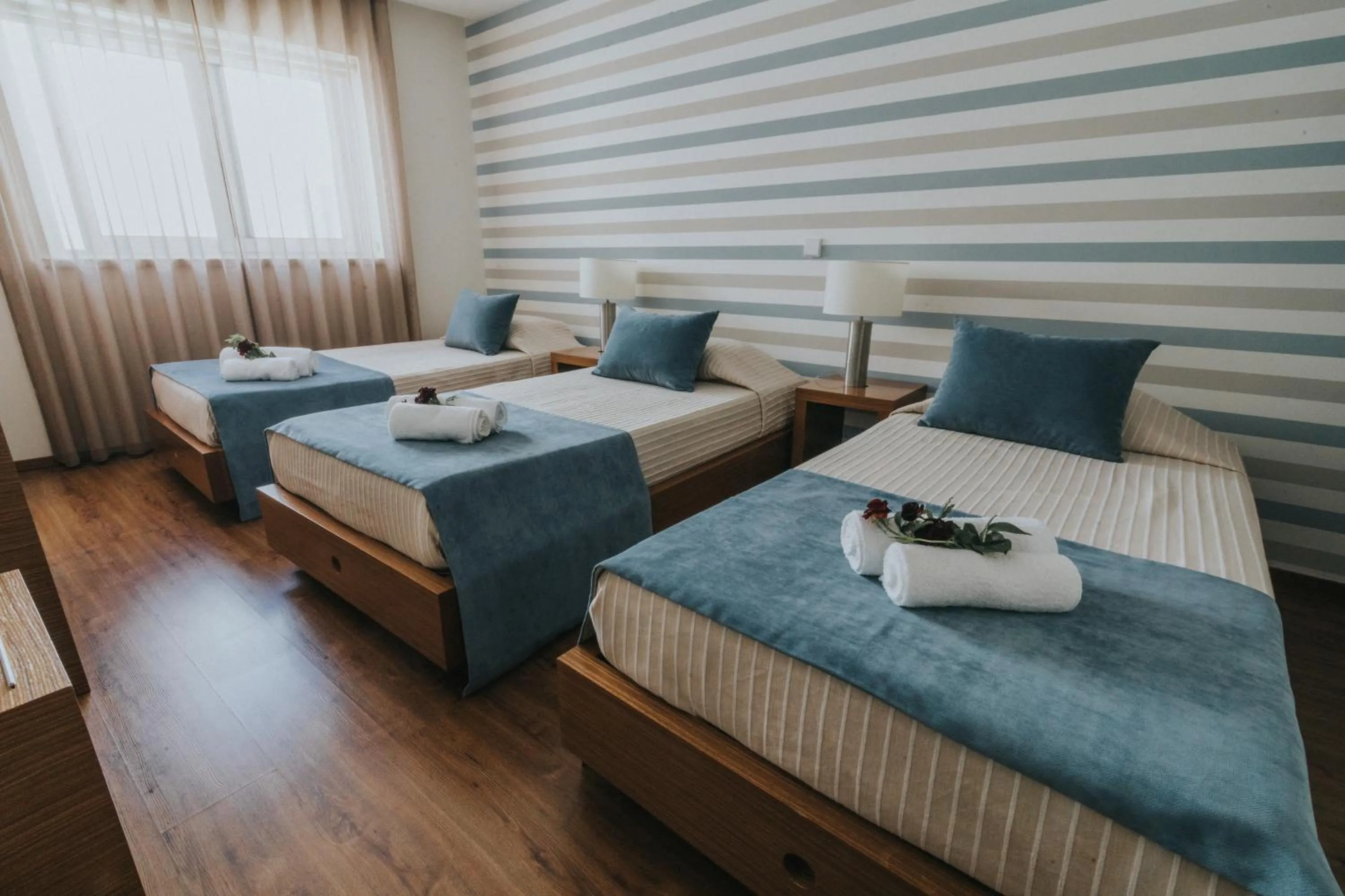 Bedroom, Bed in Hotel Nossa Senhora de Lurdes