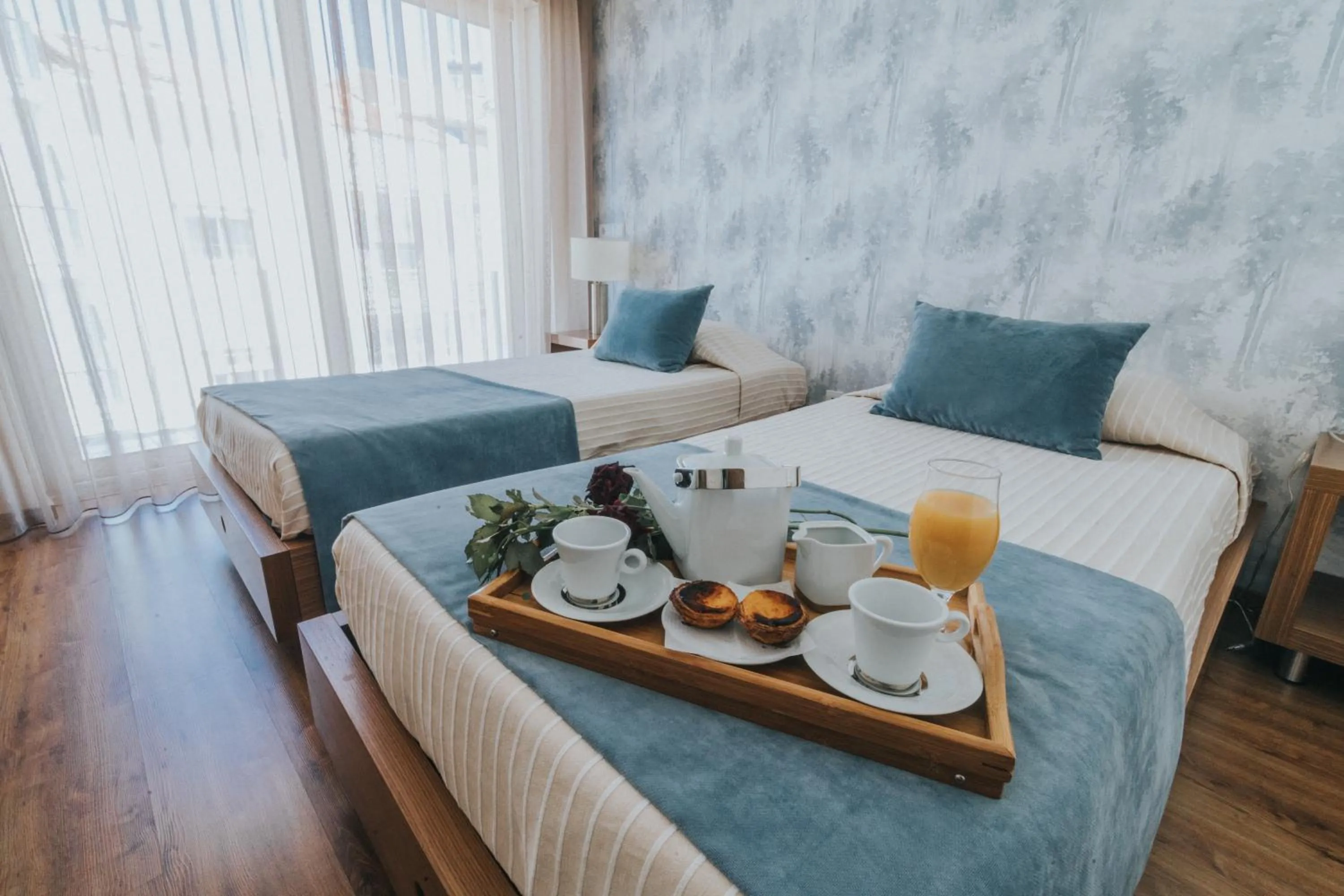 Continental breakfast, Bed in Hotel Nossa Senhora de Lurdes
