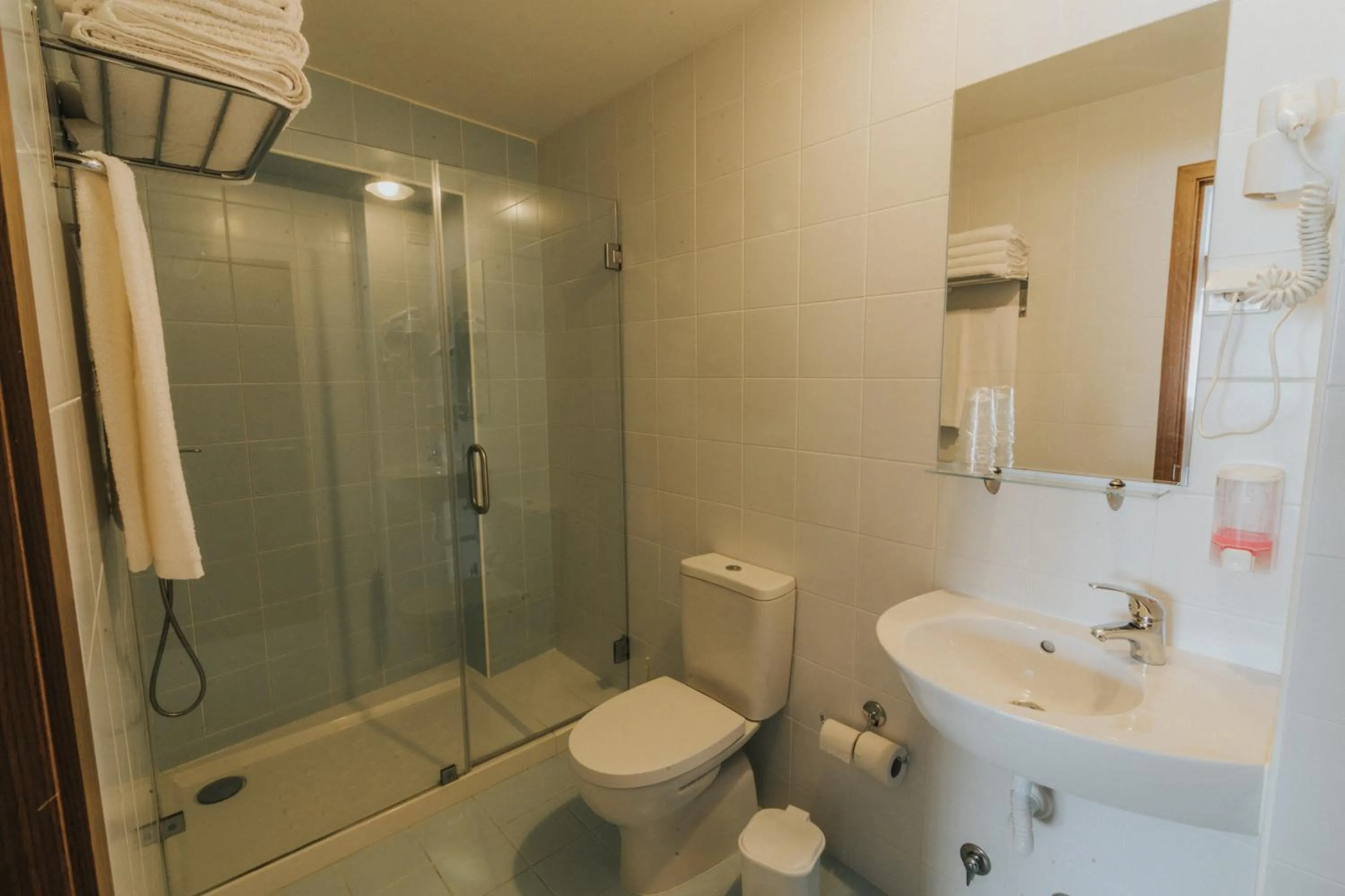 Bathroom in Hotel Nossa Senhora de Lurdes